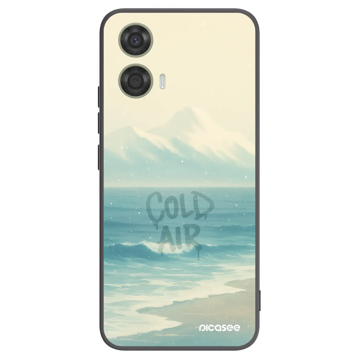 Silikonový černý obal pro Motorola Moto G24 - COLD AIR