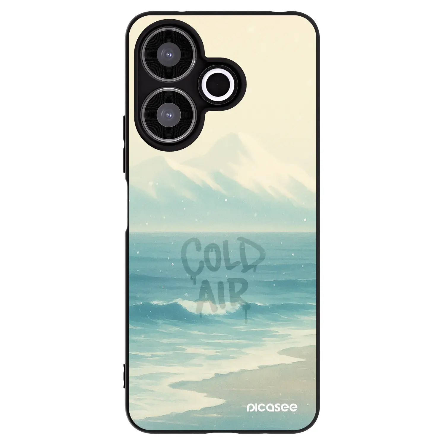 Silikonový černý obal pro Xiaomi Redmi 13 4G - COLD AIR