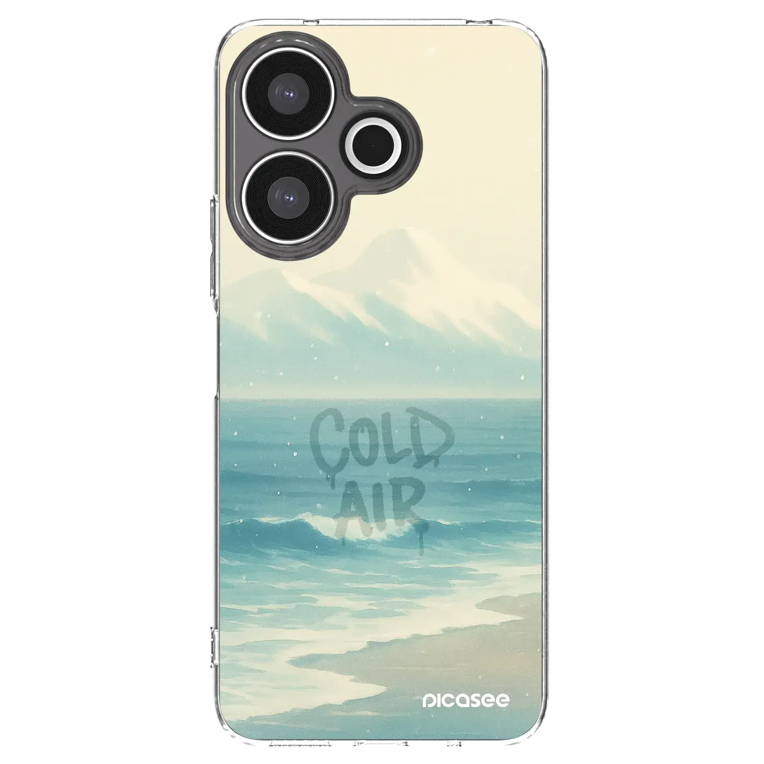 Silikonový průhledný obal pro Xiaomi Redmi 13 4G - COLD AIR