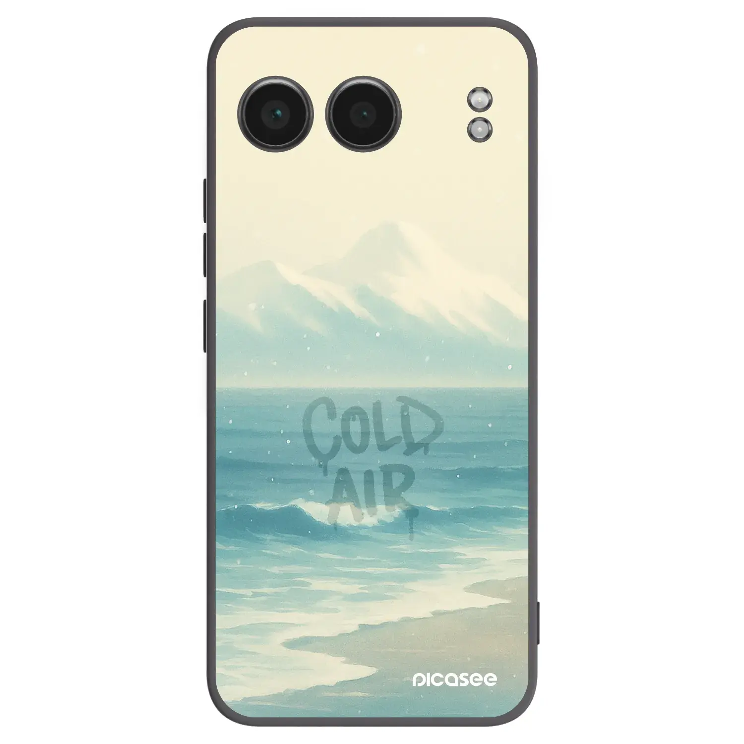 Silikonový černý obal pro OnePlus Nord 4 - COLD AIR