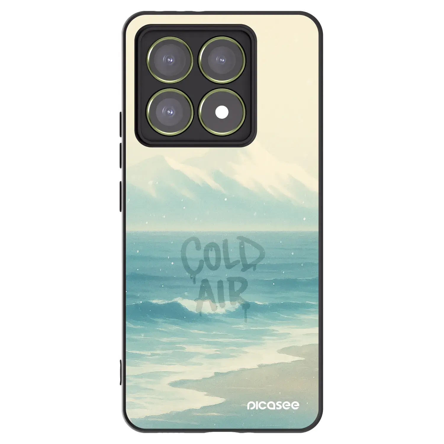 Silikonový černý obal pro Xiaomi 14T - COLD AIR