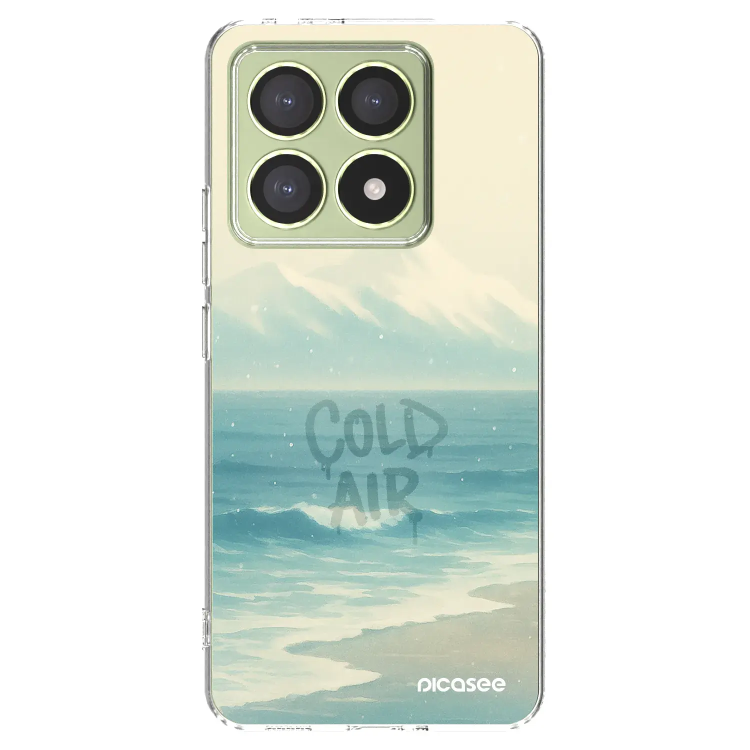 Silikonový průhledný obal pro Xiaomi 14T - COLD AIR