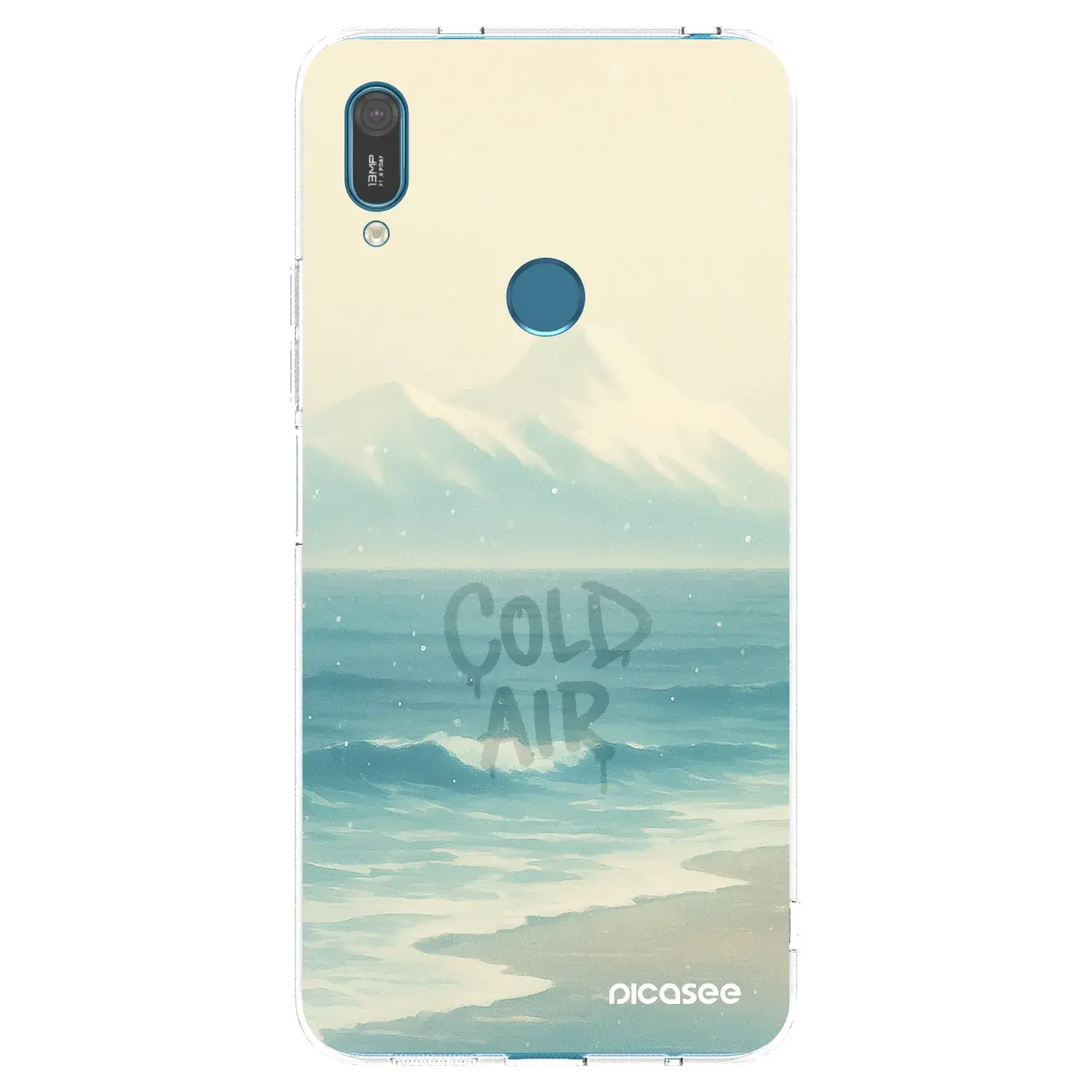 Silikonový průhledný obal pro Huawei Y7 2019 - COLD AIR