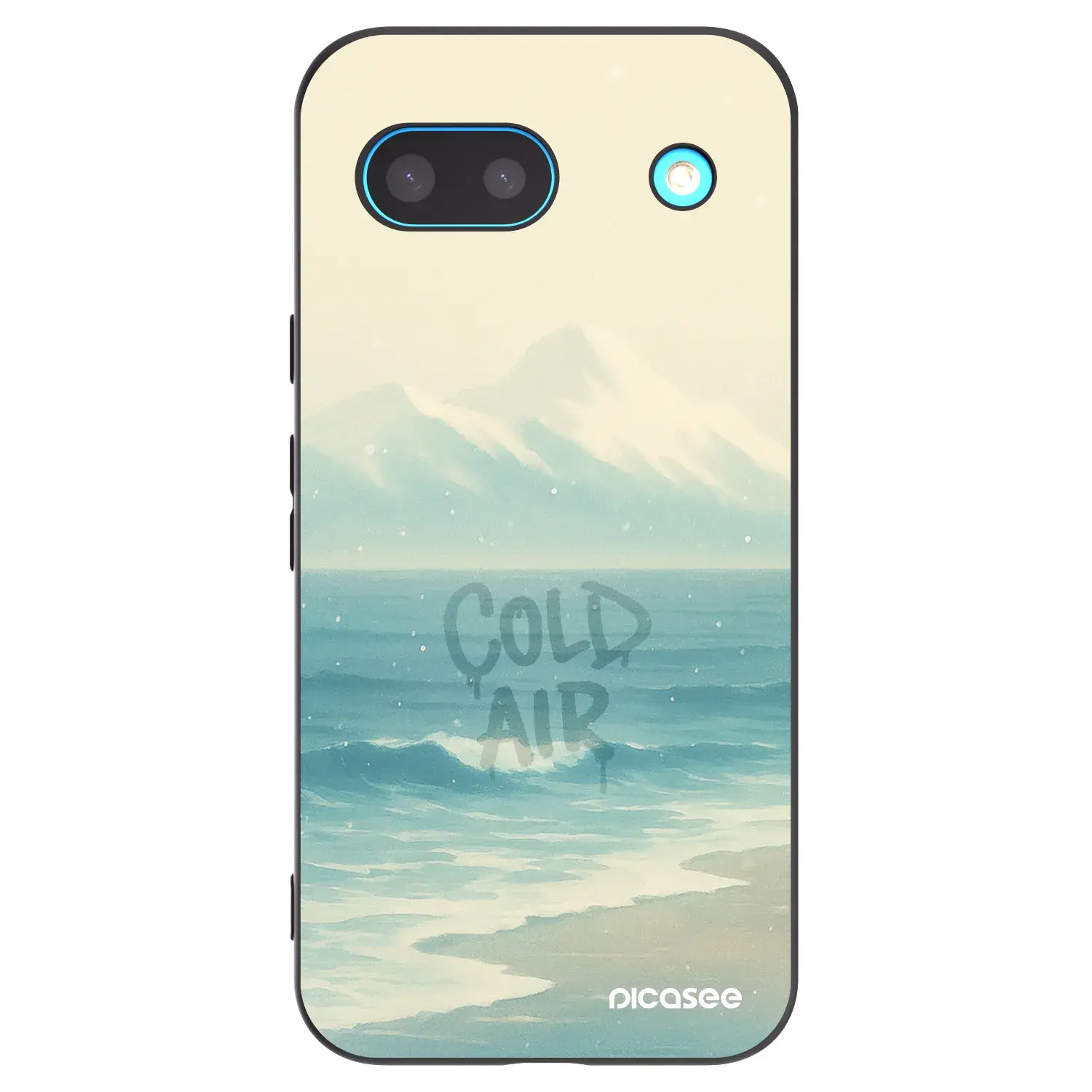 Silikonový černý obal pro Google Pixel 8a - COLD AIR