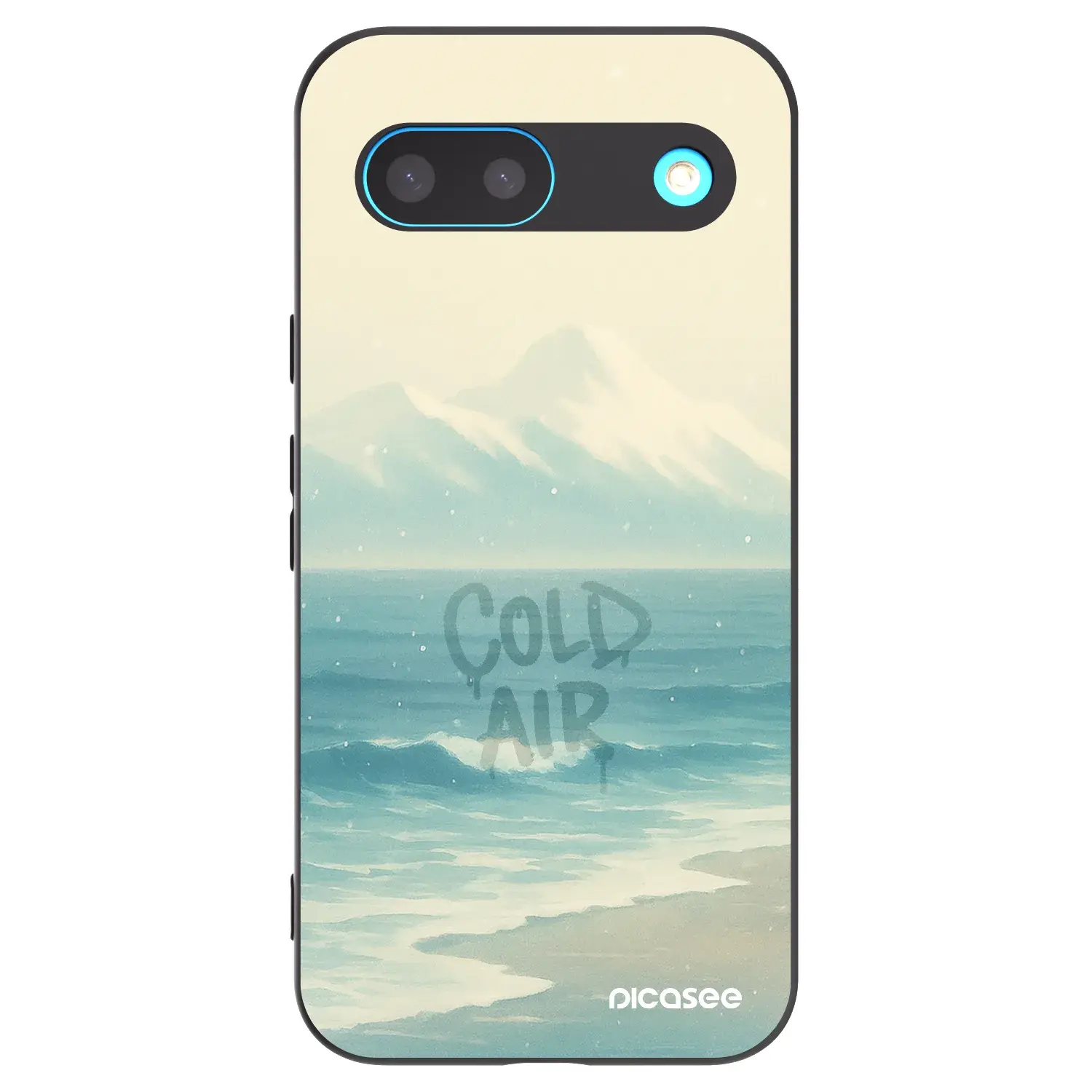 Silikonový černý obal pro Google Pixel 8 - COLD AIR
