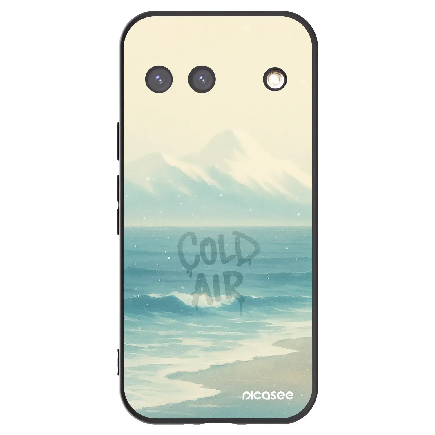 Silikonový černý obal pro Google Pixel 9 - COLD AIR