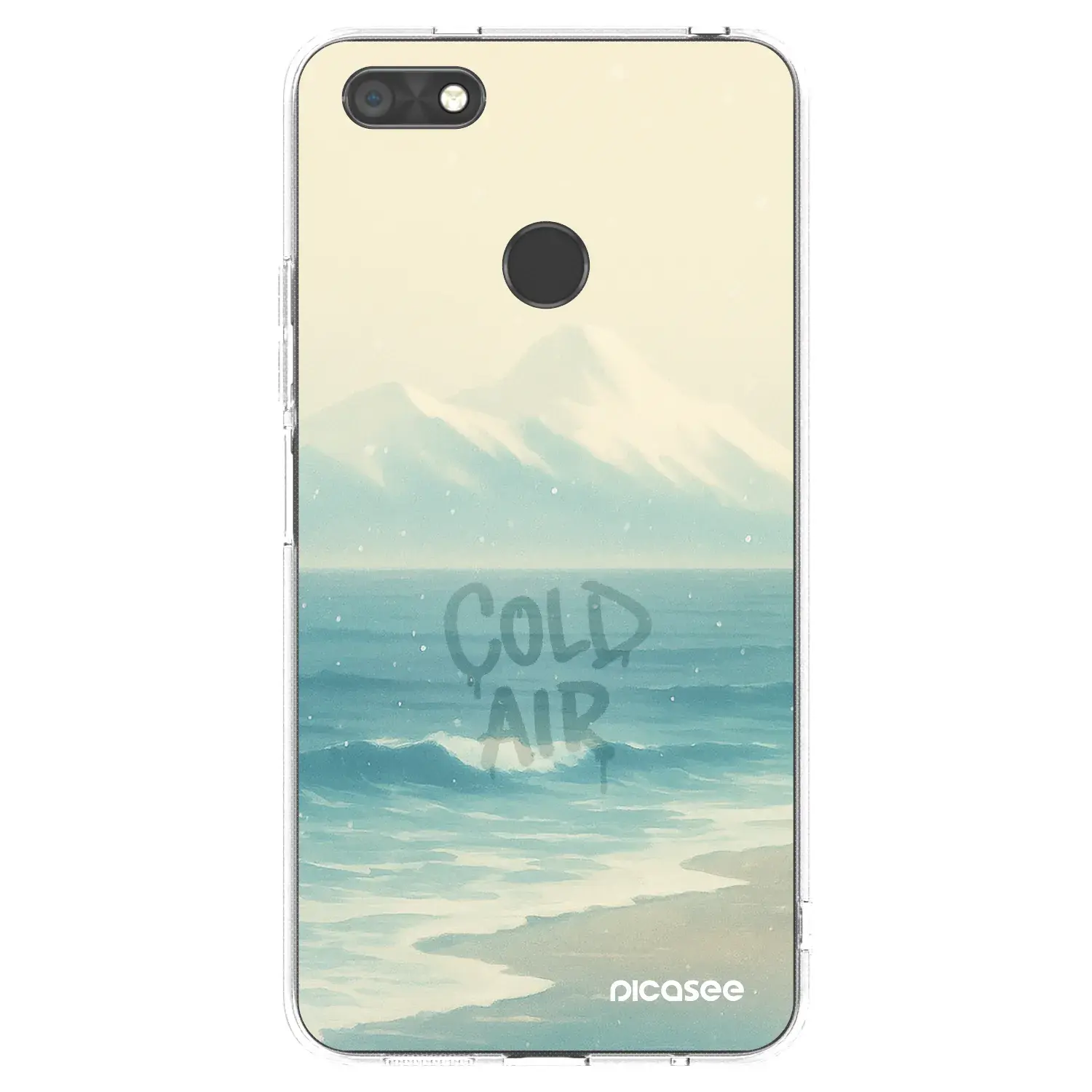 Silikonový průhledný obal pro Huawei P9 Lite Mini - COLD AIR
