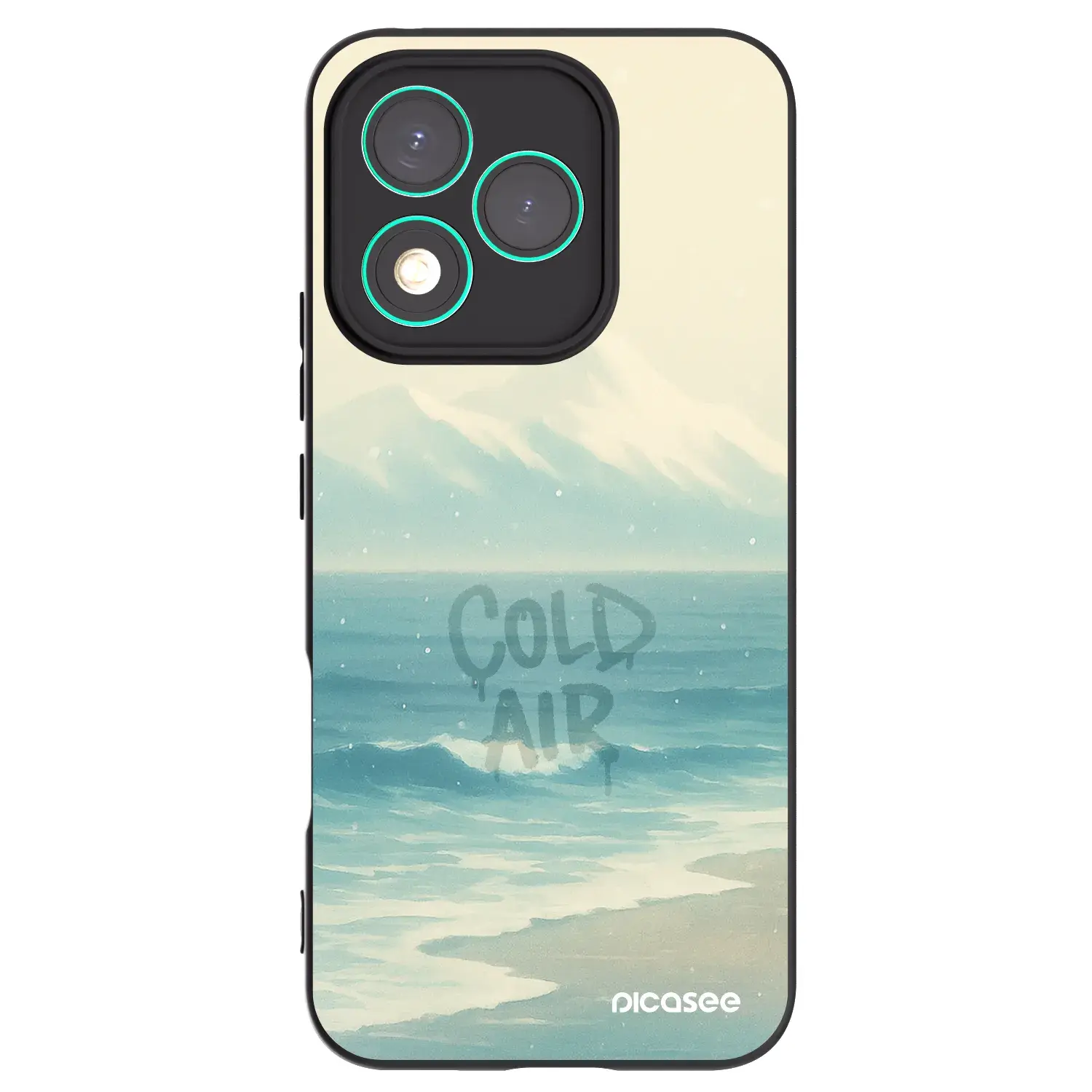 Silikonový černý obal pro Honor 400 Lite 5G - COLD AIR
