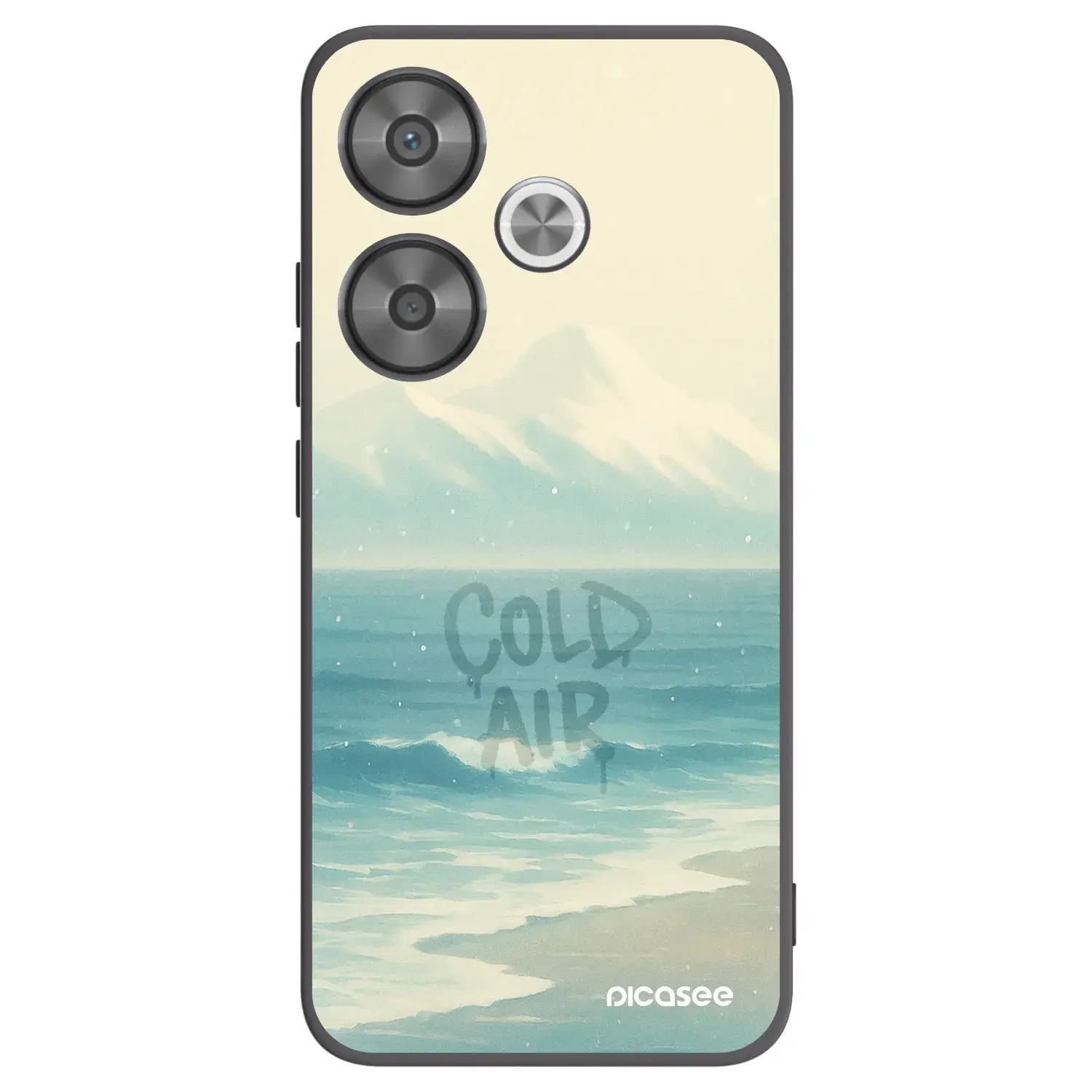 Silikonový černý obal pro Xiaomi Poco F6 - COLD AIR