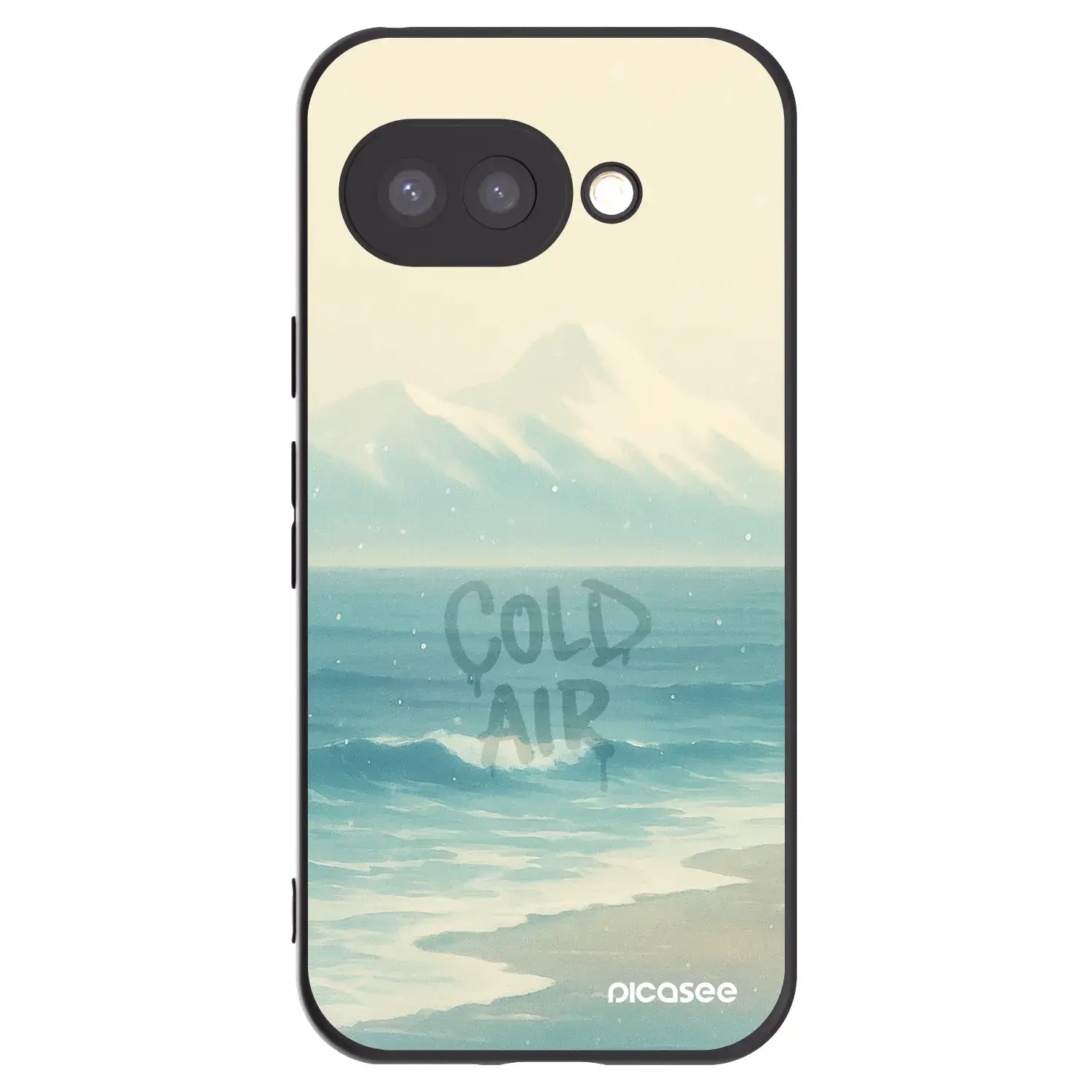 Silikonový černý obal pro Google Pixel 9a - COLD AIR