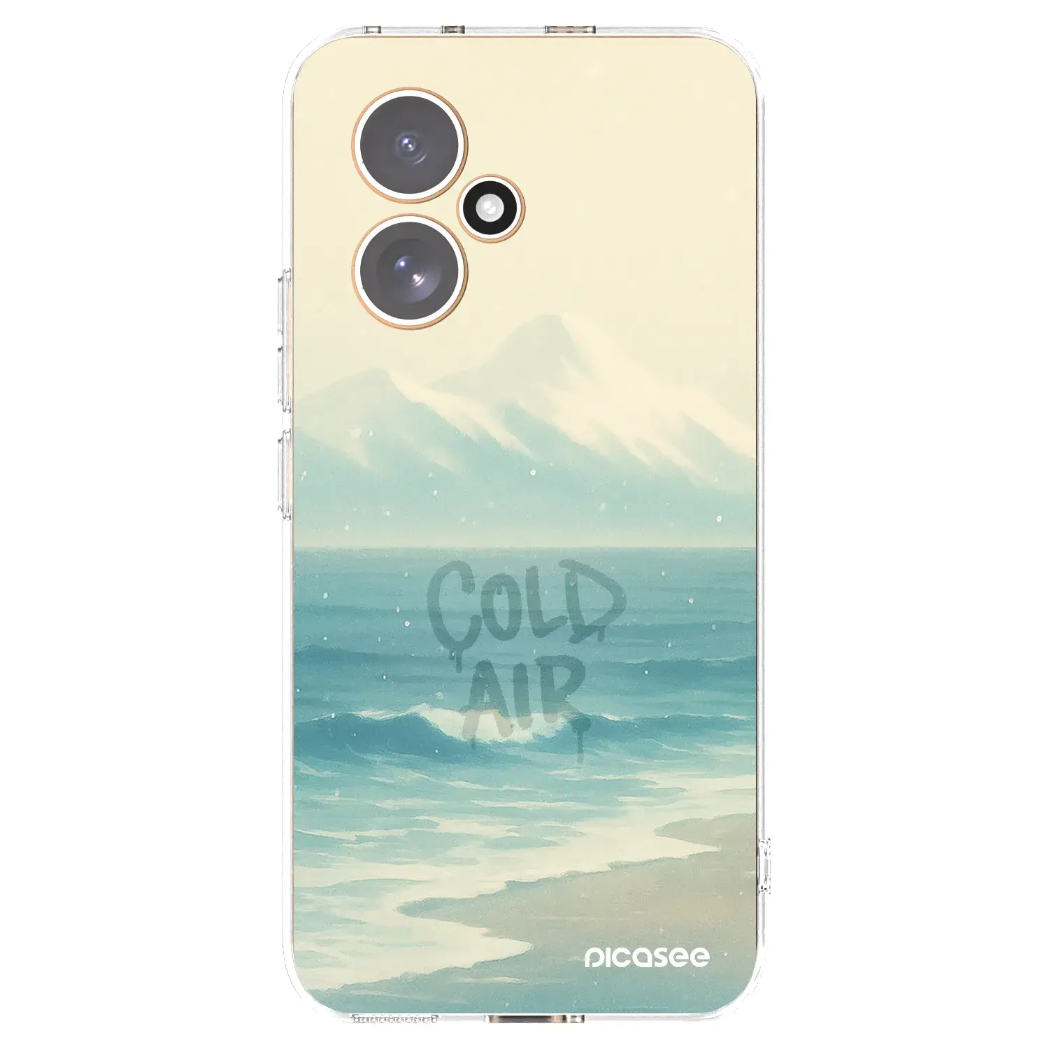 Silikonový průhledný obal pro Honor 400 5G - COLD AIR