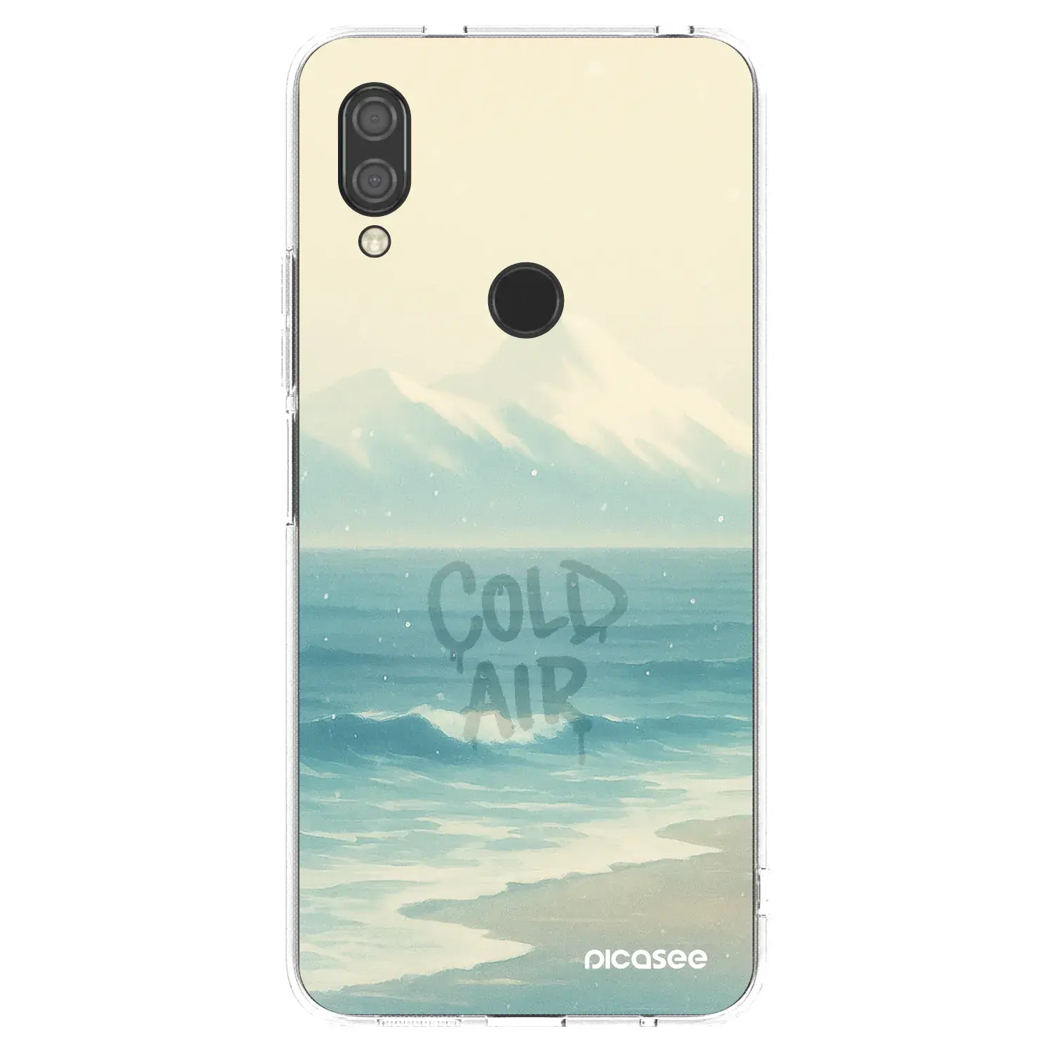 Silikonový průhledný obal pro Xiaomi Redmi 7 - COLD AIR