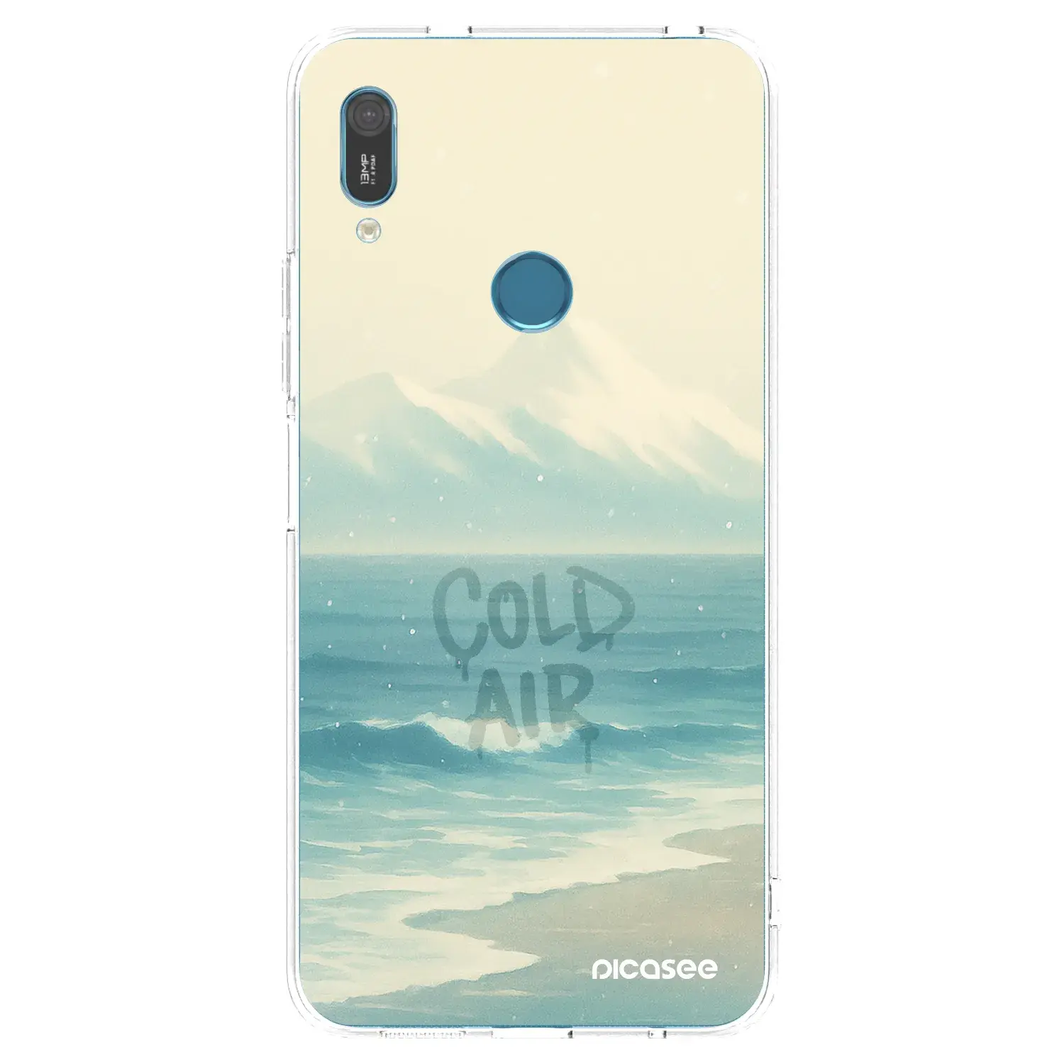 Silikonový průhledný obal pro Huawei Y6 2019 - COLD AIR