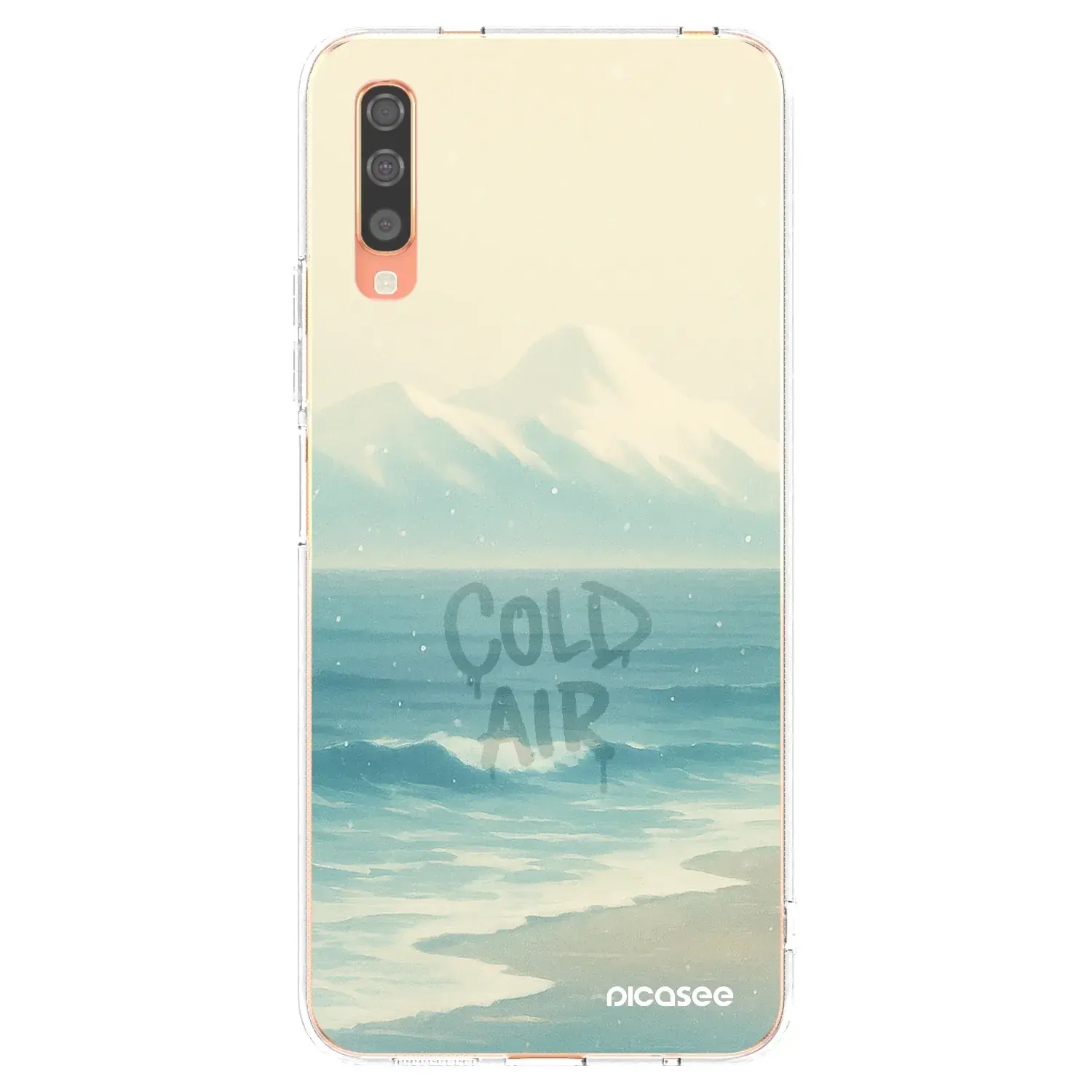 Silikonový průhledný obal pro Samsung Galaxy A70 A705F - COLD AIR