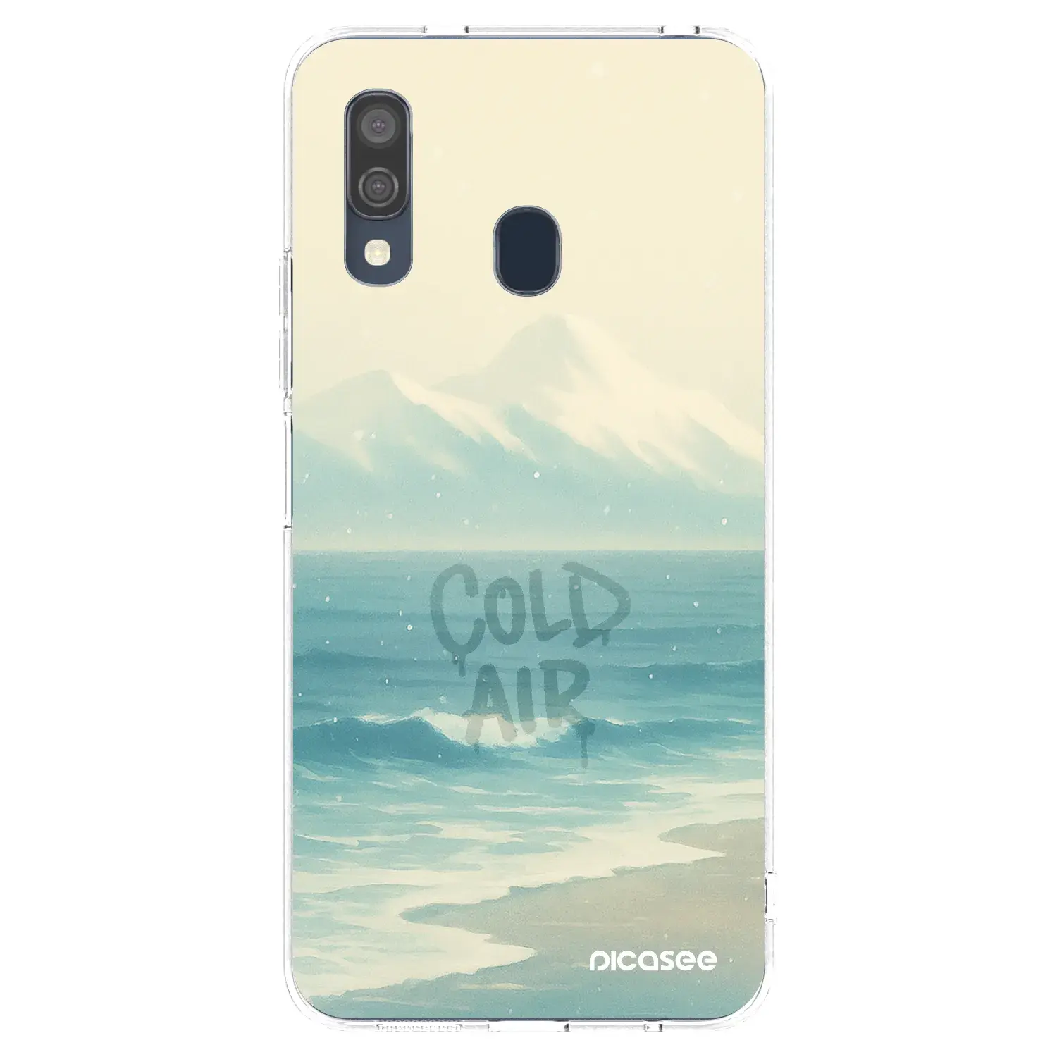Silikonový průhledný obal pro Samsung Galaxy A40 A405F - COLD AIR