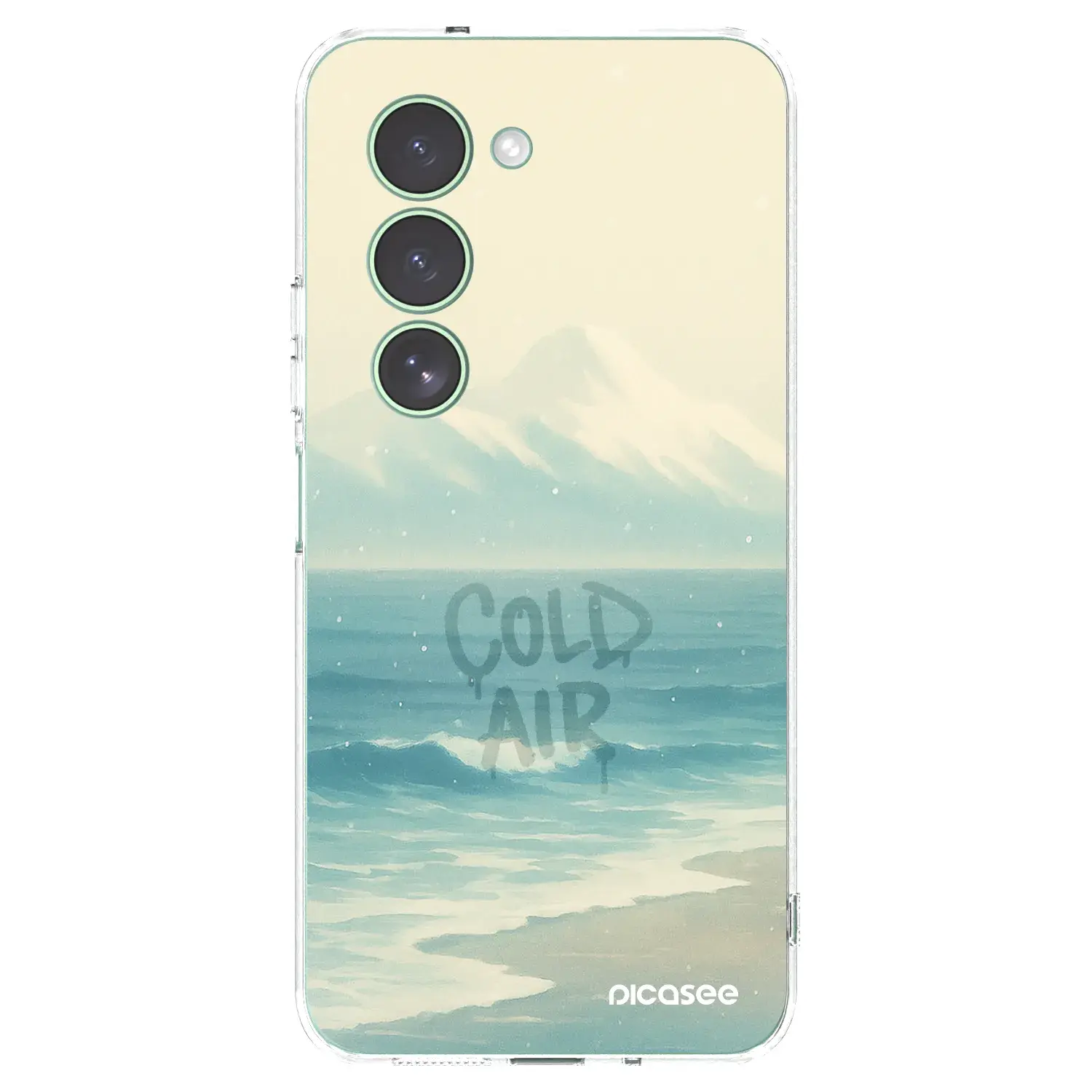 Silikonový průhledný obal pro Xiaomi Redmi 15 5G - COLD AIR