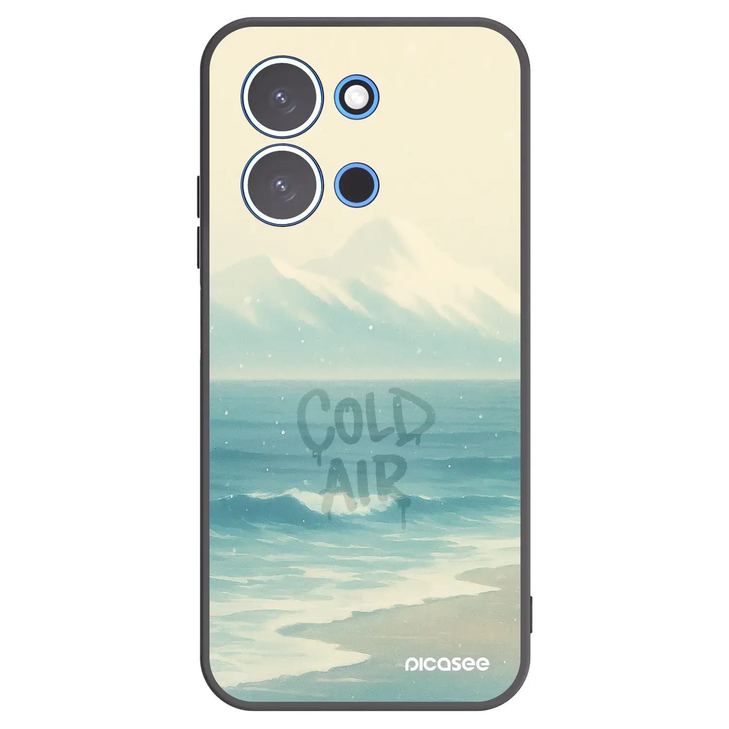 Silikonový černý obal pro Xiaomi Redmi 15C 4G - COLD AIR