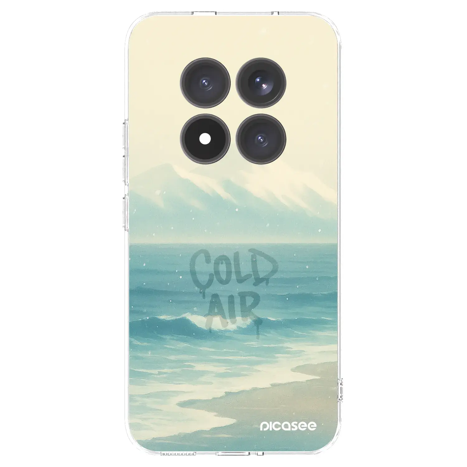 Silikonový průhledný obal pro Xiaomi Redmi Note 15 Pro+ - COLD AIR