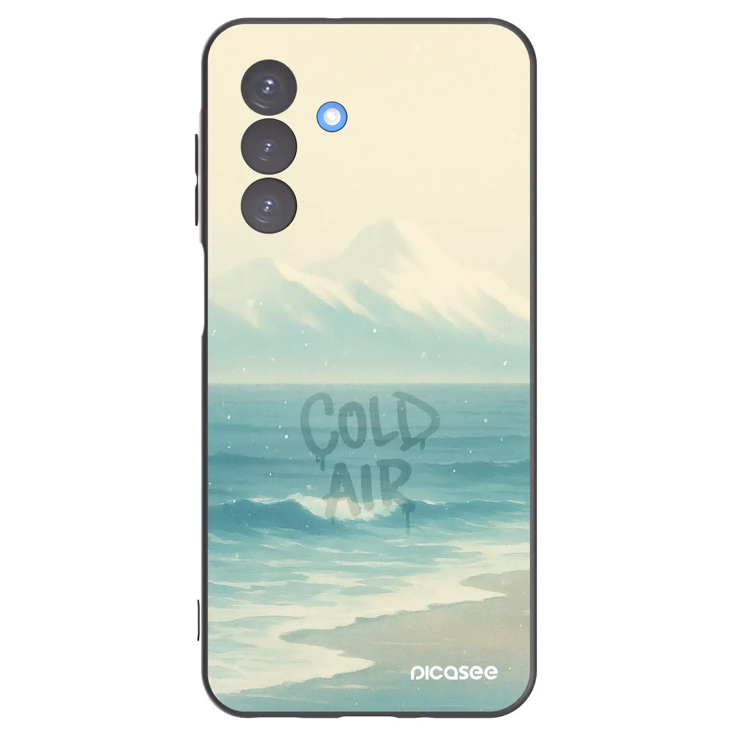 Silikonový černý obal pro Samsung Galaxy A17 5G - COLD AIR