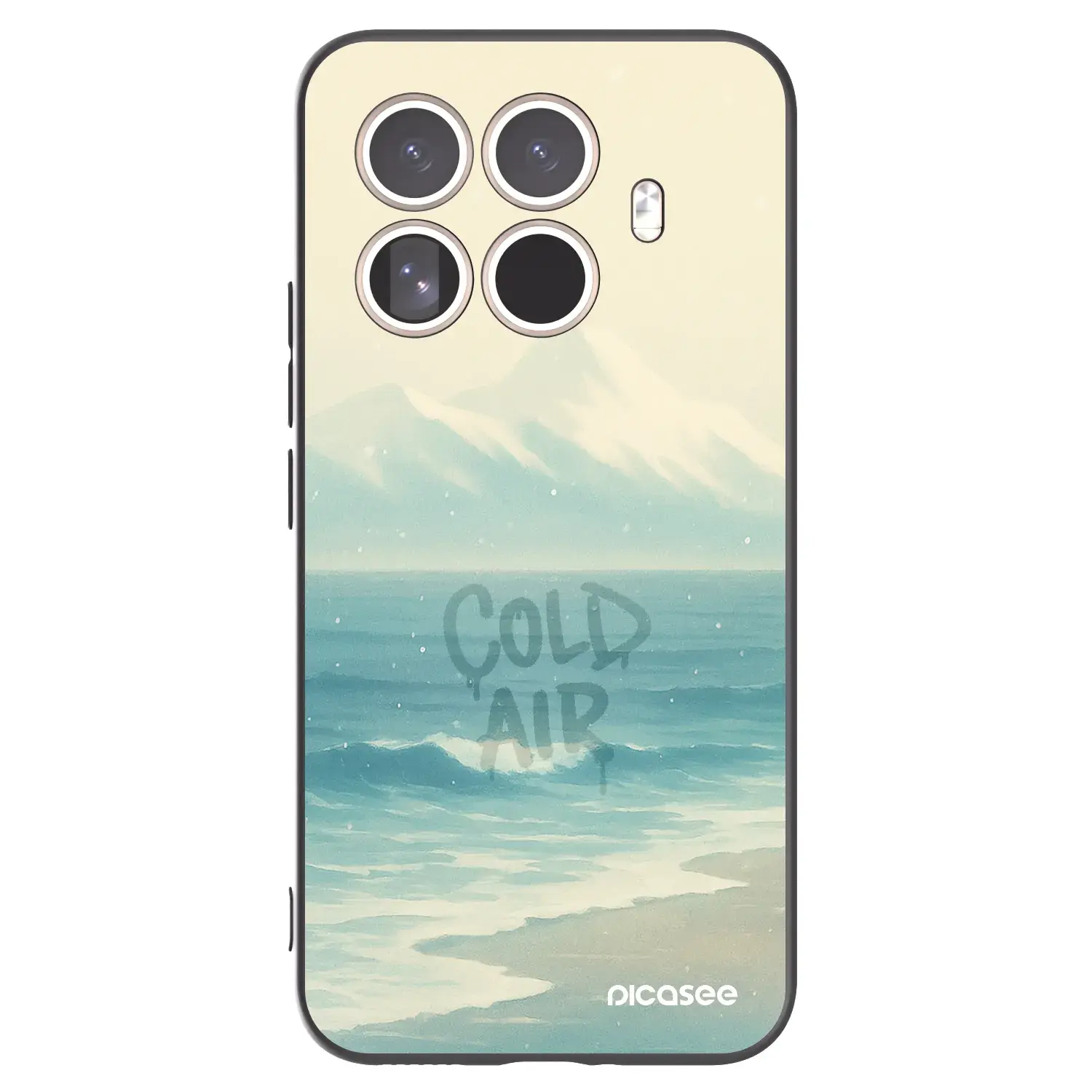 Silikonový černý obal pro Xiaomi 15T Pro - COLD AIR