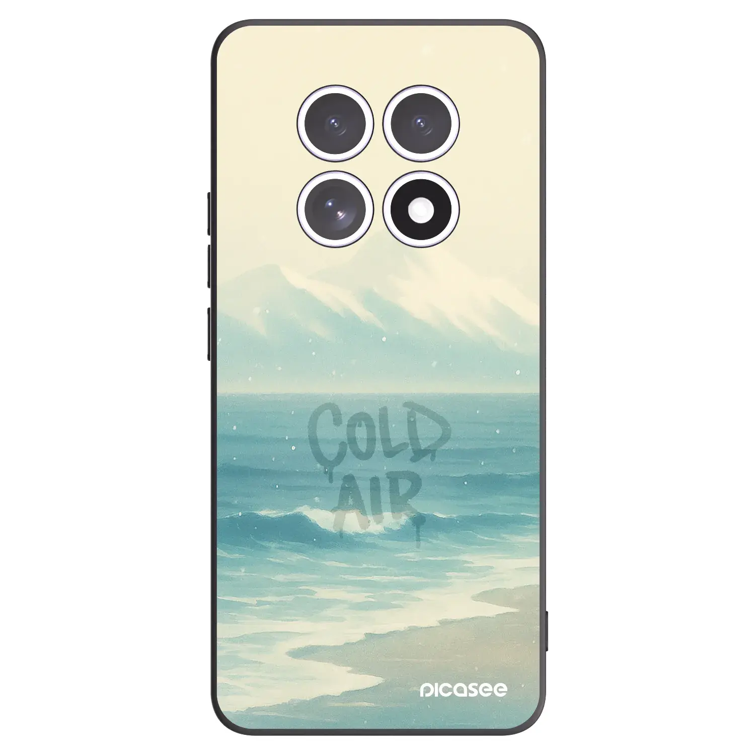 Silikonový černý obal pro Xiaomi Redmi Note 15 4G - COLD AIR