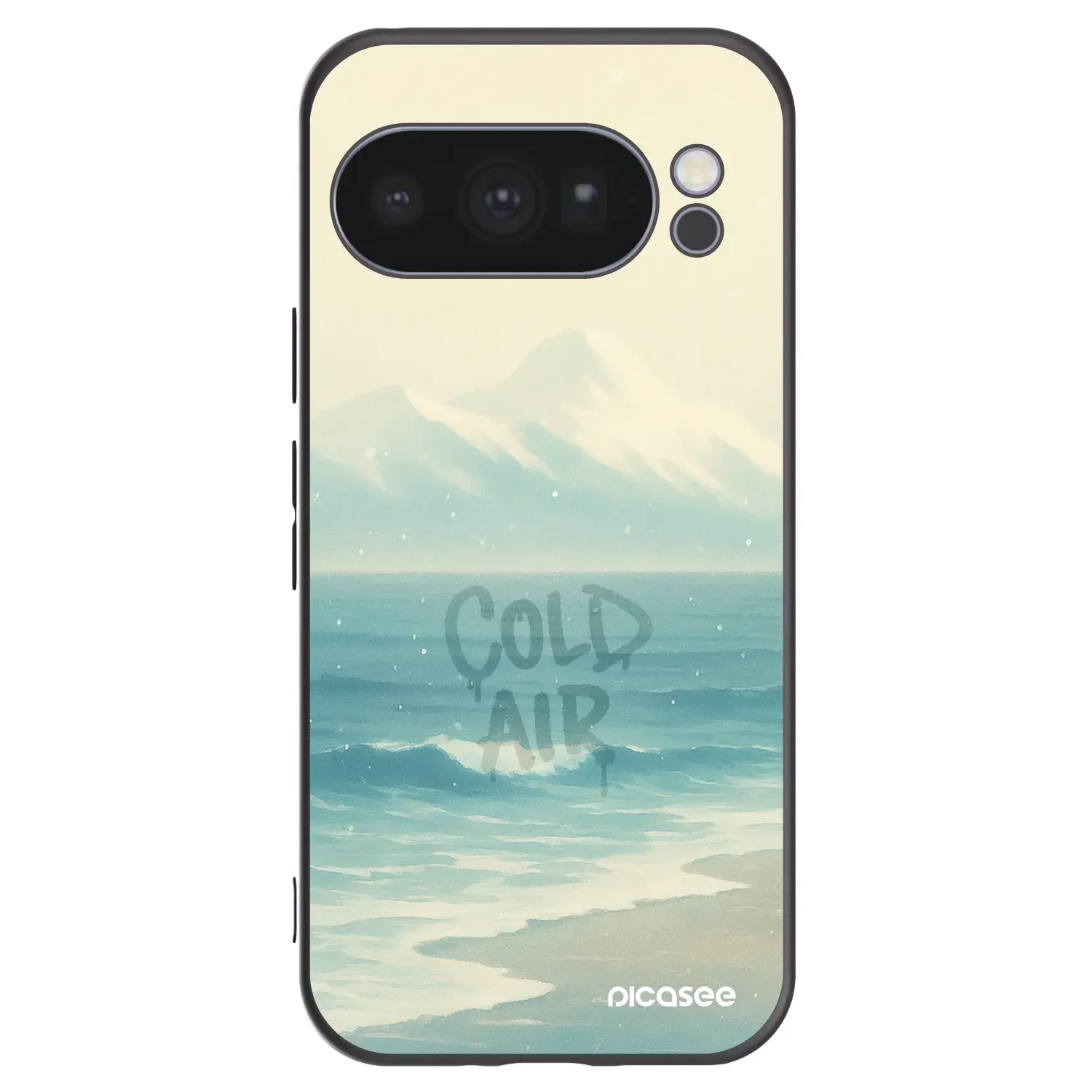 Silikonový černý obal pro Google Pixel 10 Pro - COLD AIR