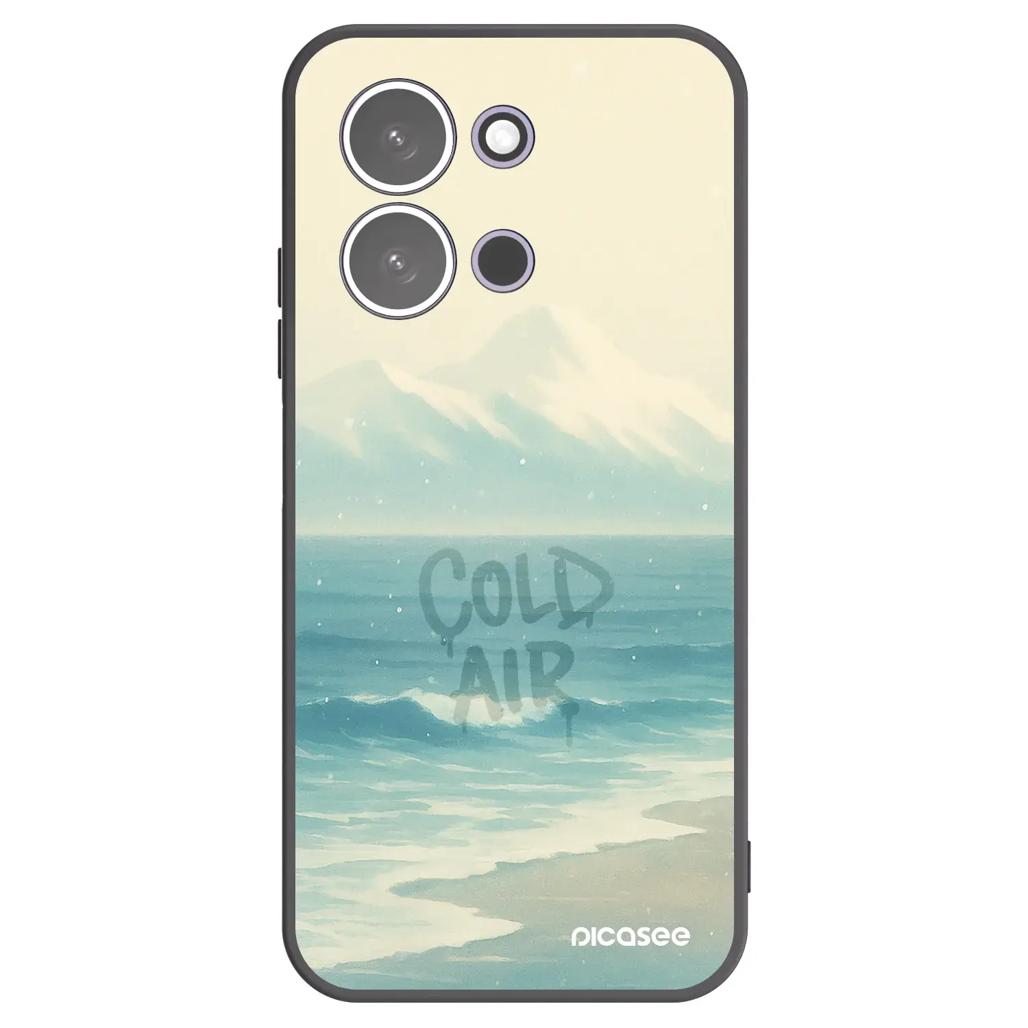 Silikonový černý obal pro Xiaomi Redmi 15C 5G - COLD AIR