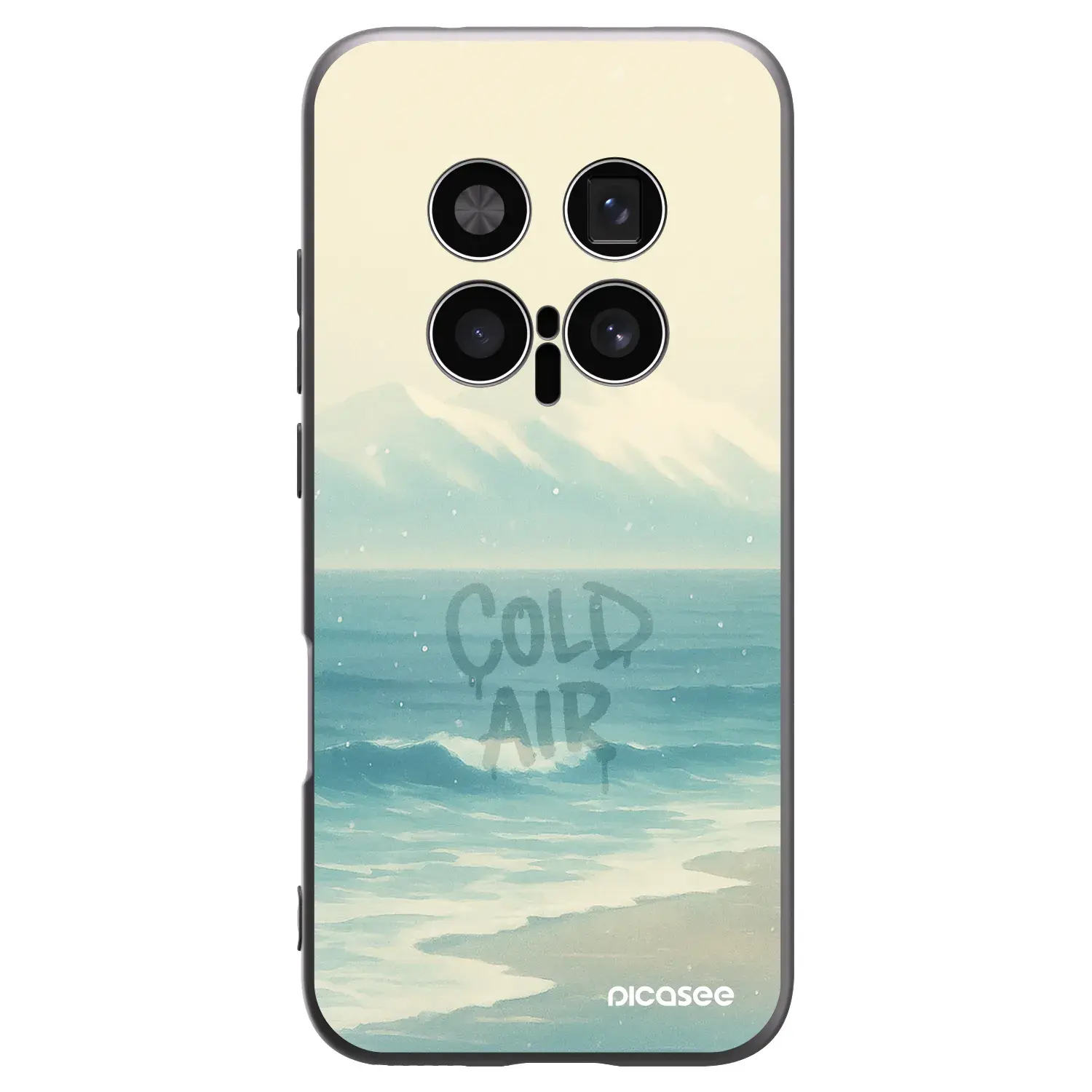 Silikonový černý obal pro Honor Magic8 Pro 5G - COLD AIR