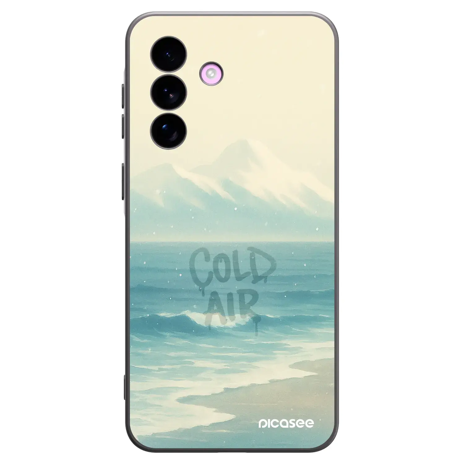 Silikonový černý obal pro Samsung Galaxy A57 5G - COLD AIR