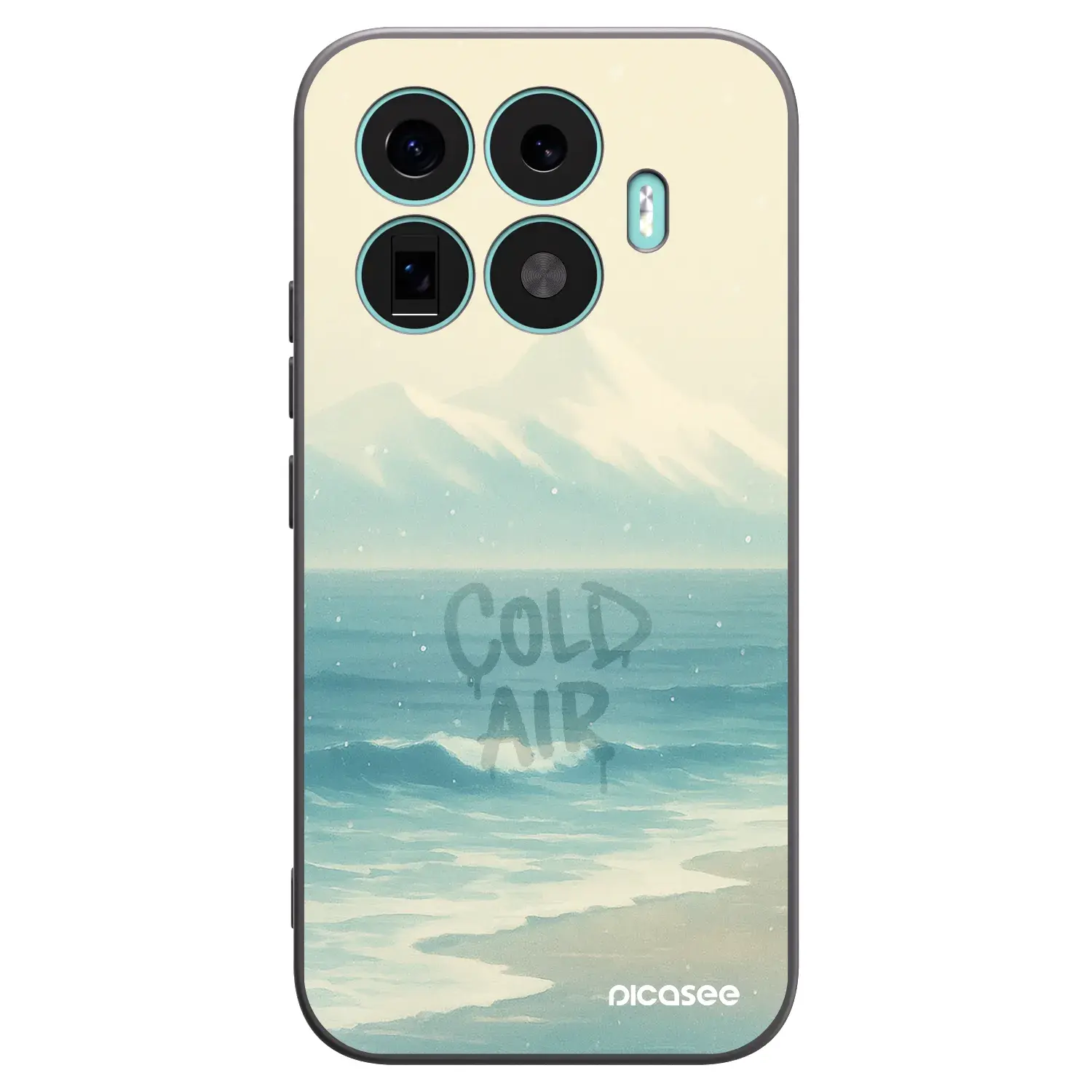 Silikonový černý obal pro Xiaomi 17T - COLD AIR