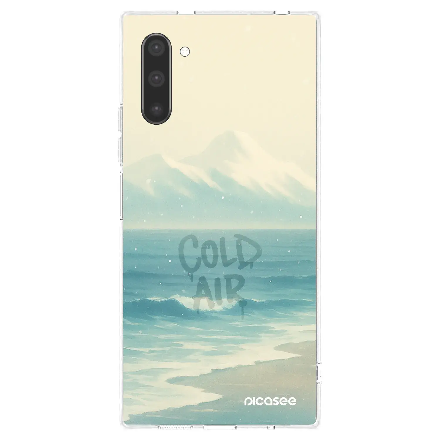 Silikonový průhledný obal pro Samsung Galaxy Note 10 N970F - COLD AIR