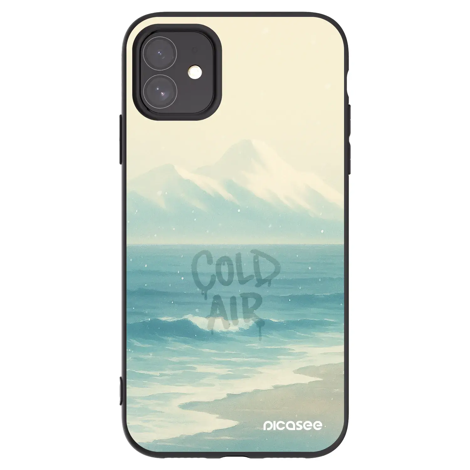 Silikonový černý obal pro Apple iPhone 11 - COLD AIR