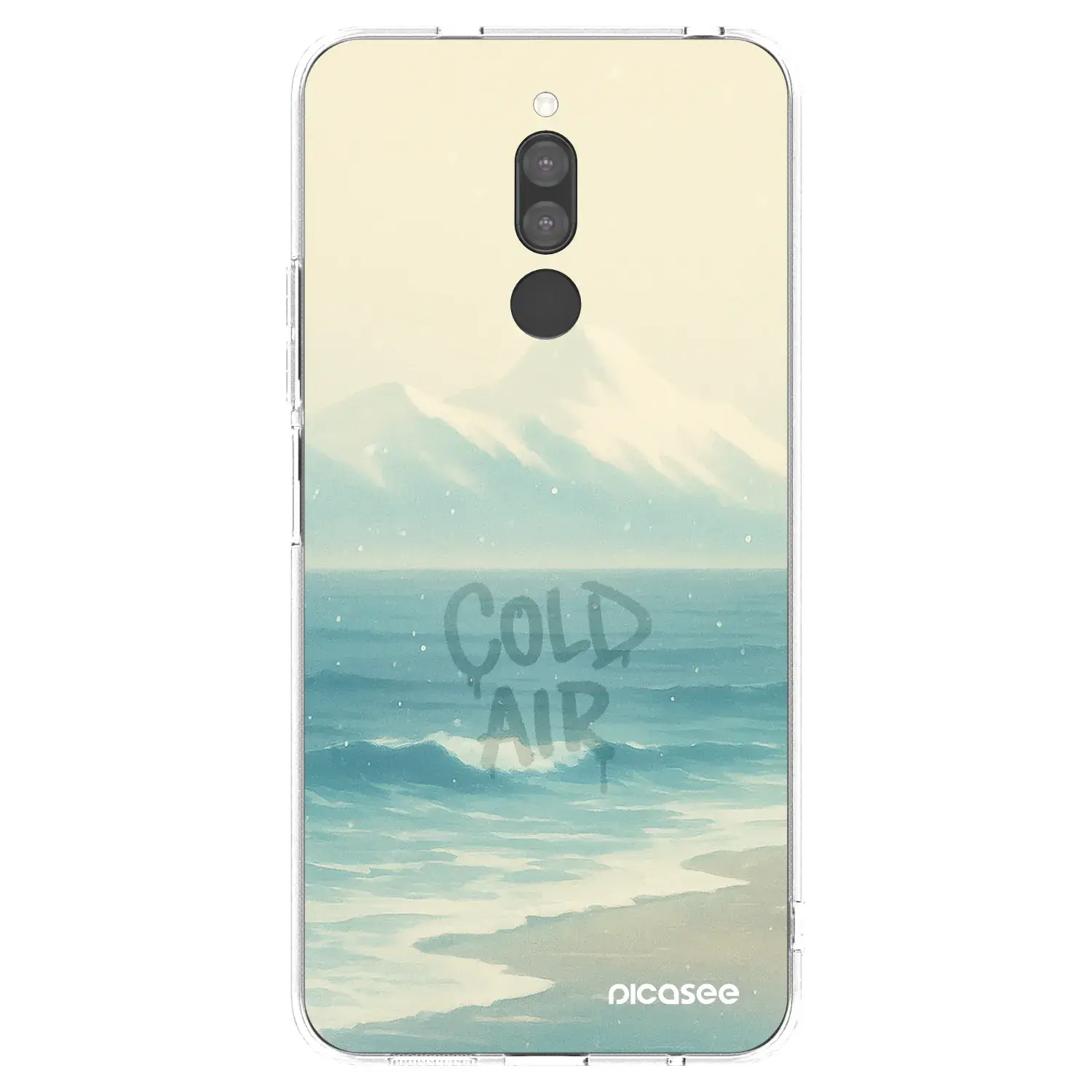 Silikonový průhledný obal pro Xiaomi Redmi 8 - COLD AIR