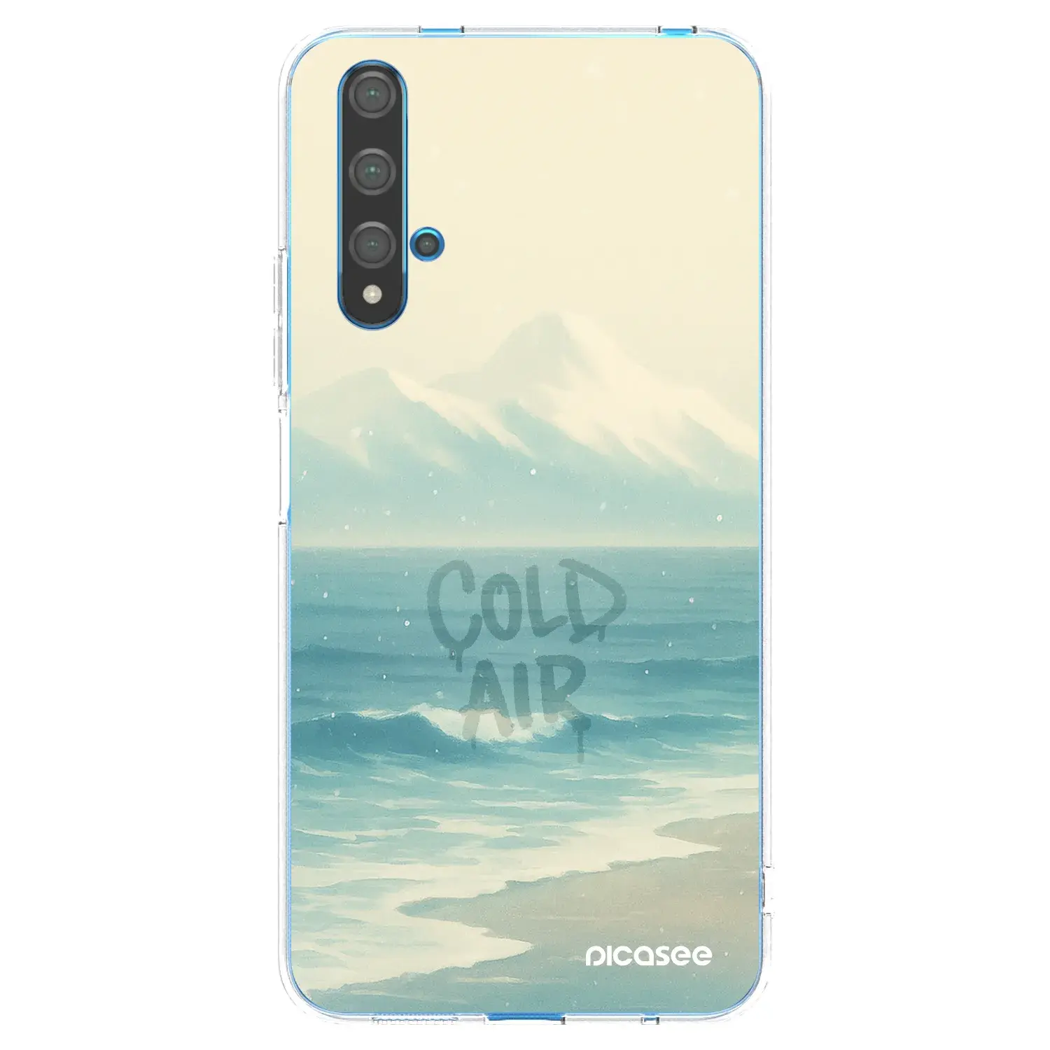 Silikonový průhledný obal pro Huawei Nova 5T - COLD AIR