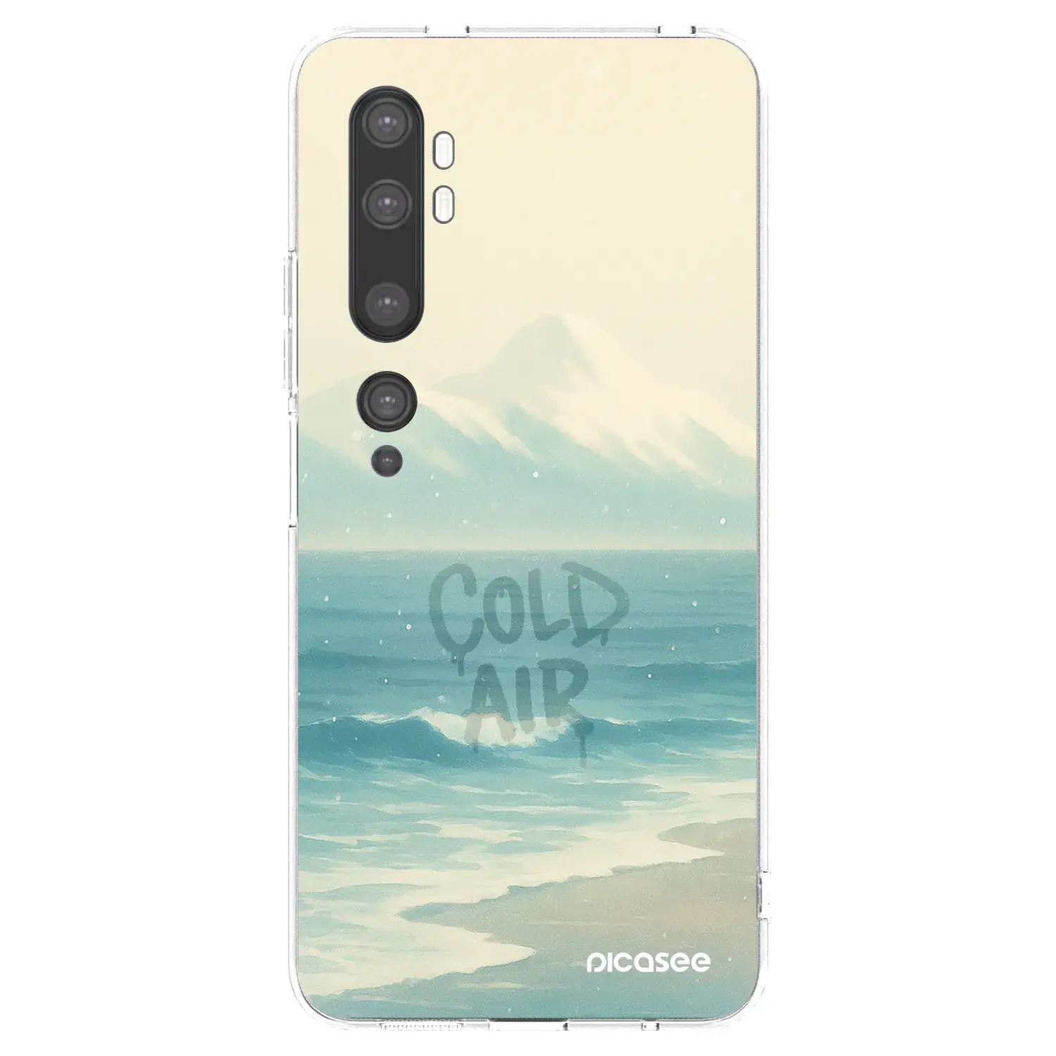 Silikonový průhledný obal pro Xiaomi Mi Note 10 (Pro) - COLD AIR