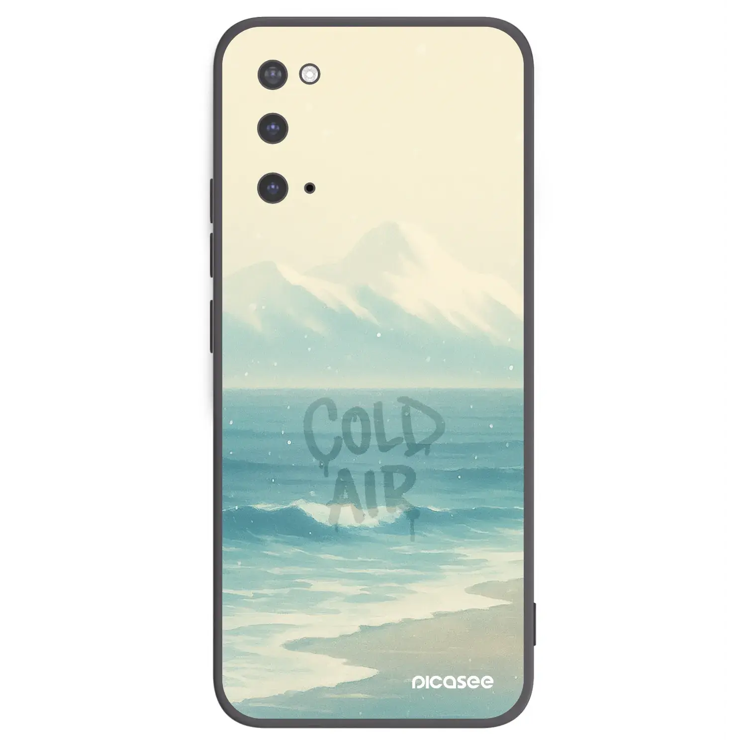 Silikonový černý obal pro Samsung Galaxy S20 G980F - COLD AIR