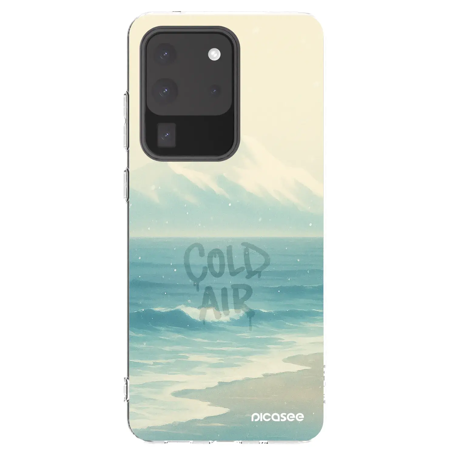 Silikonový průhledný obal pro Samsung Galaxy S20 Ultra 5G G988F - COLD AIR