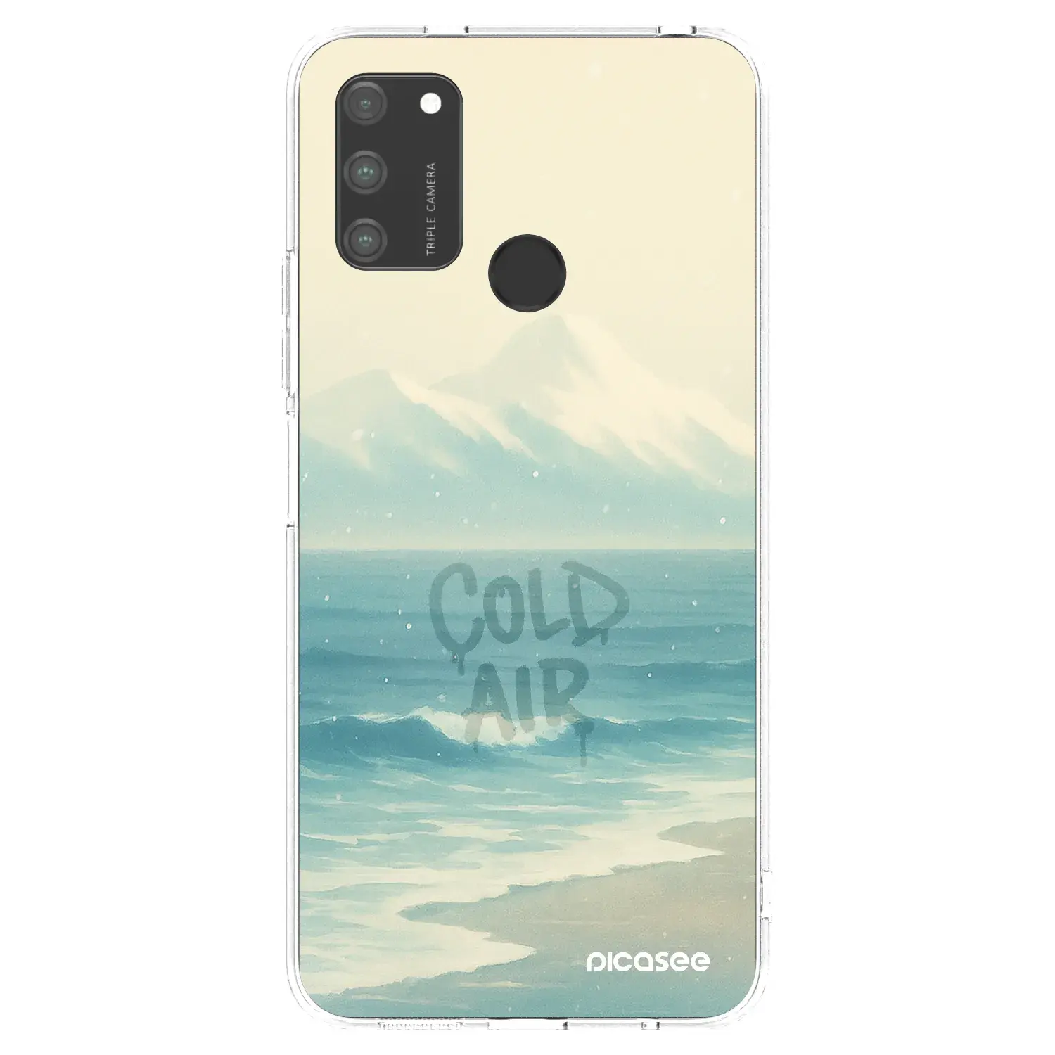 Silikonový průhledný obal pro Honor 9A - COLD AIR