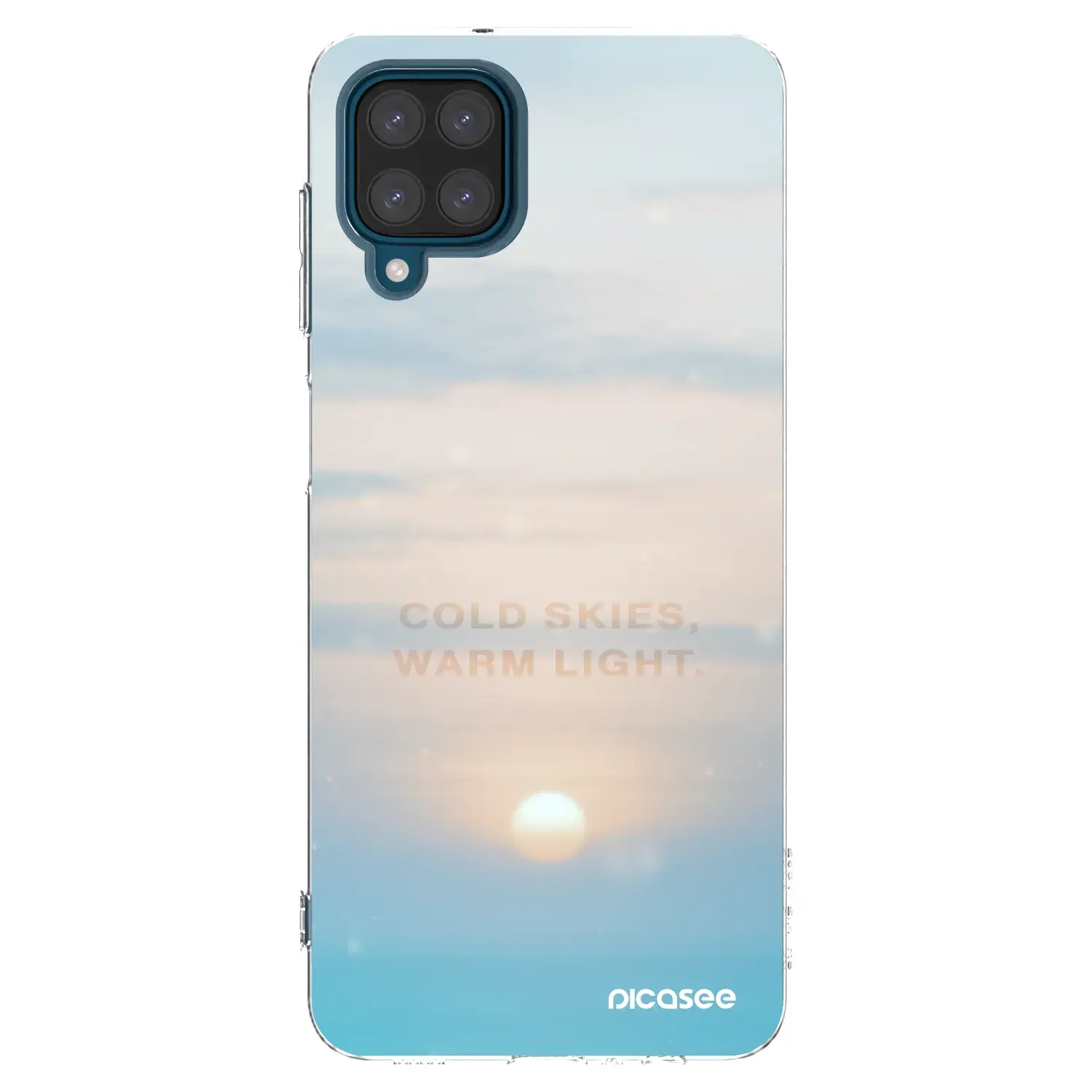 Silikonový průhledný obal pro Samsung Galaxy A12 A125F - COLD SKIES