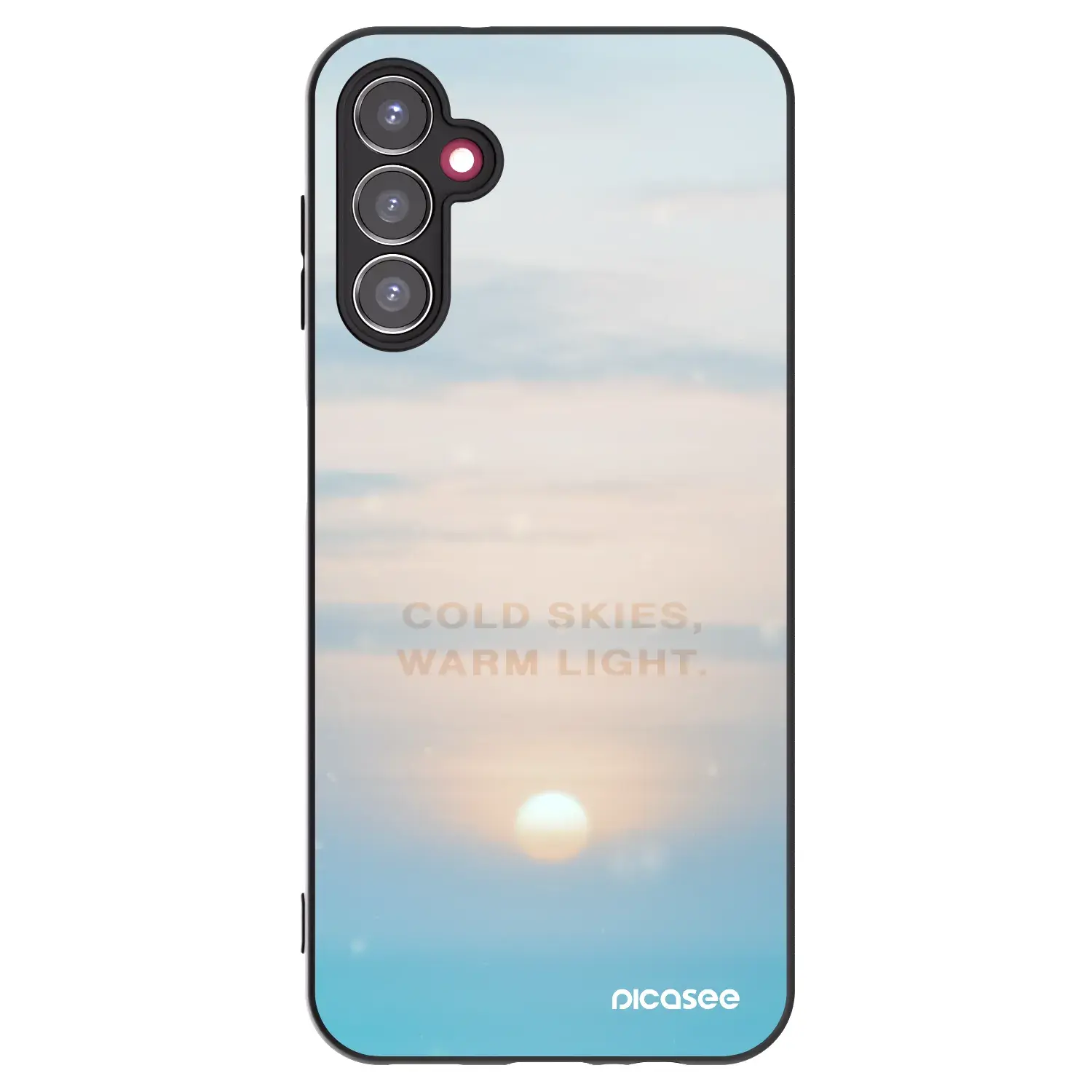 Silikonový černý obal pro Samsung Galaxy A14 5G A146P - COLD SKIES