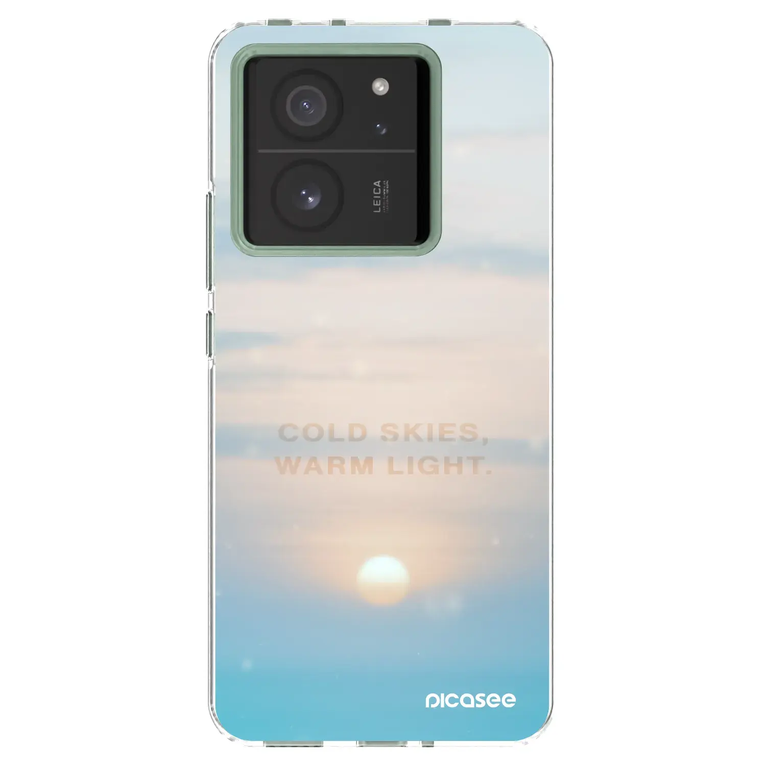 Silikonový průhledný obal pro Xiaomi 13T - COLD SKIES