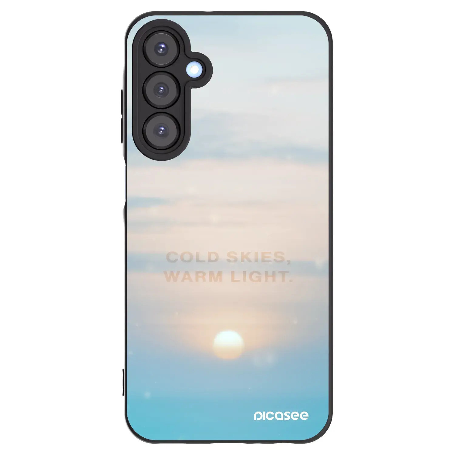 Silikonový černý obal pro Samsung Galaxy A25 A256B 5G - COLD SKIES