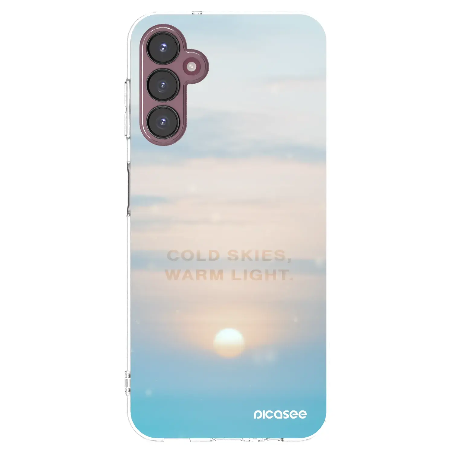 Silikonový průhledný obal pro Samsung Galaxy A05s A057G - COLD SKIES
