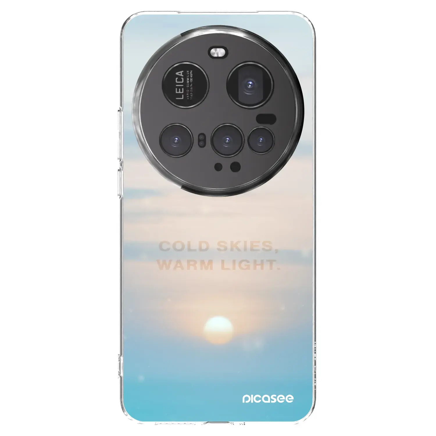Silikonový průhledný obal pro Xiaomi 15 Ultra - COLD SKIES