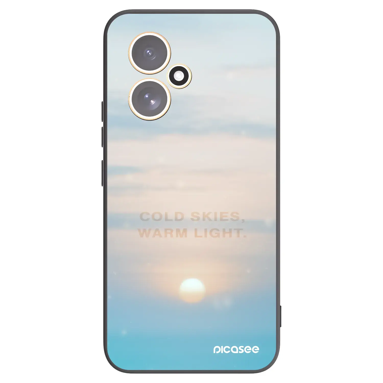 Silikonový černý obal pro Honor 400 5G - COLD SKIES