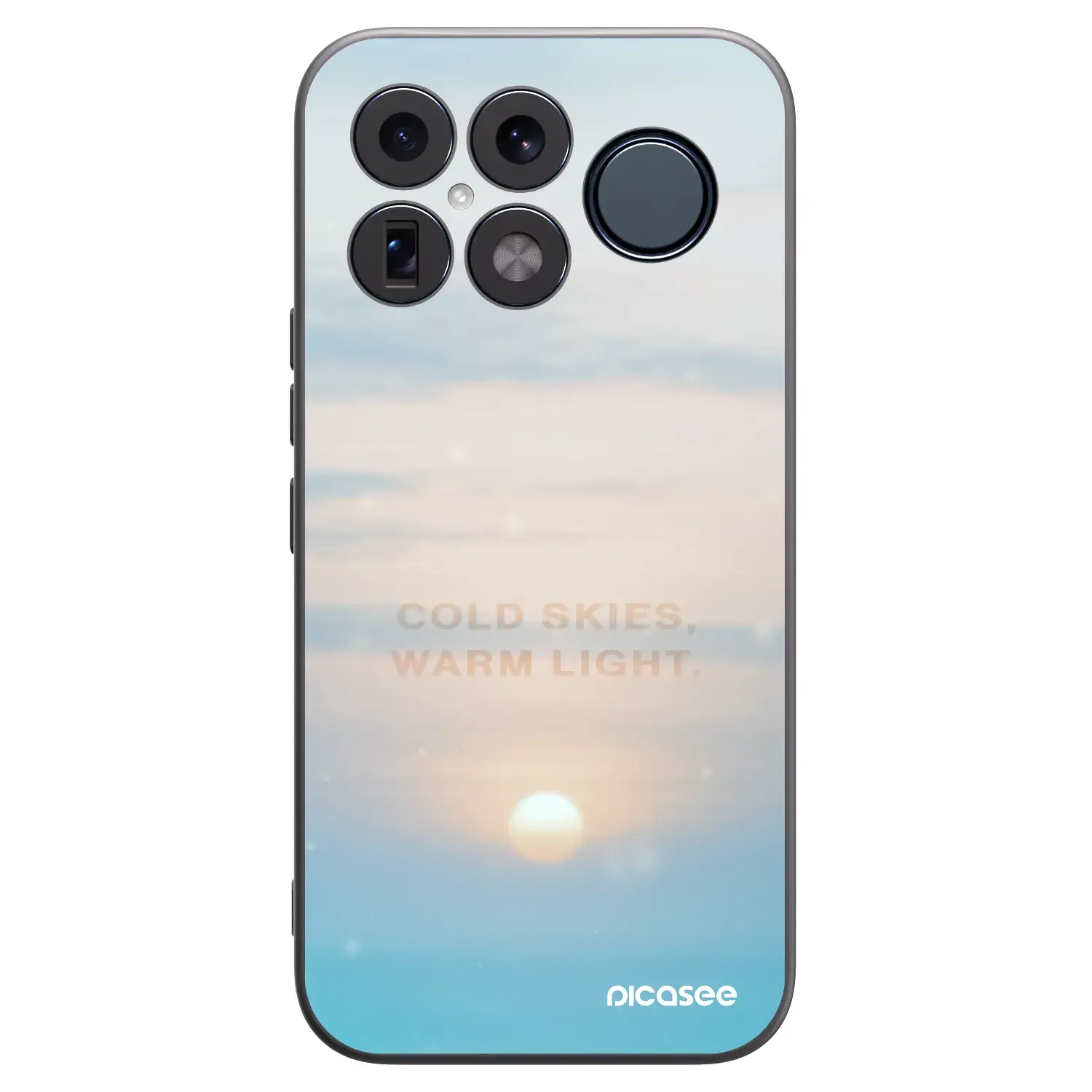 Silikonový černý obal pro Xiaomi Poco F8 Ultra - COLD SKIES