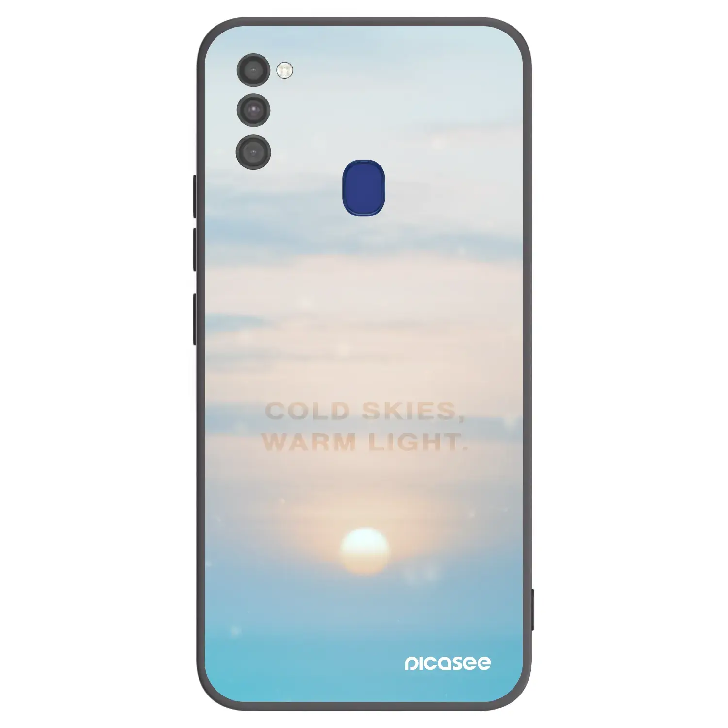 Silikonový černý obal pro Samsung Galaxy M21 M215F - COLD SKIES