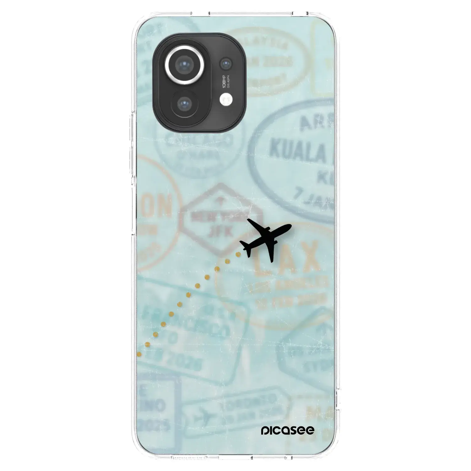 Silikonový průhledný obal pro Xiaomi Mi 11 - FLIGHT PATH