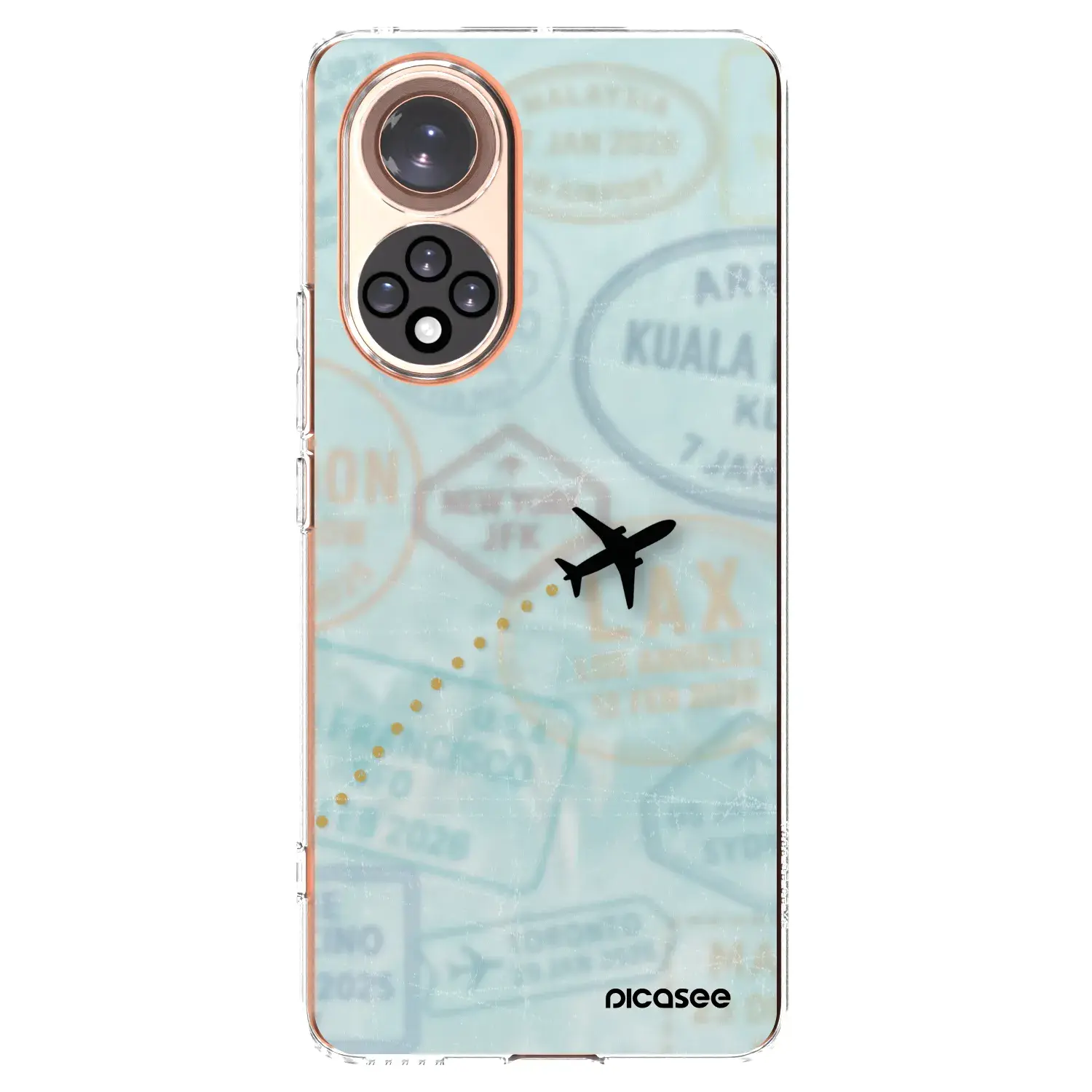 Silikonový průhledný obal pro Huawei Nova 9 - FLIGHT PATH