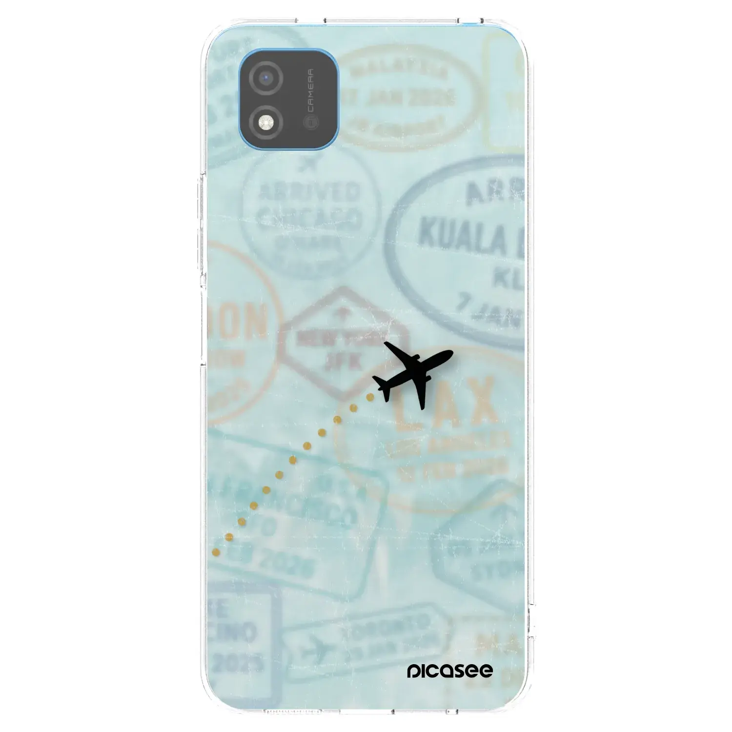 Silikonový průhledný obal pro Realme C11 (2021) - FLIGHT PATH